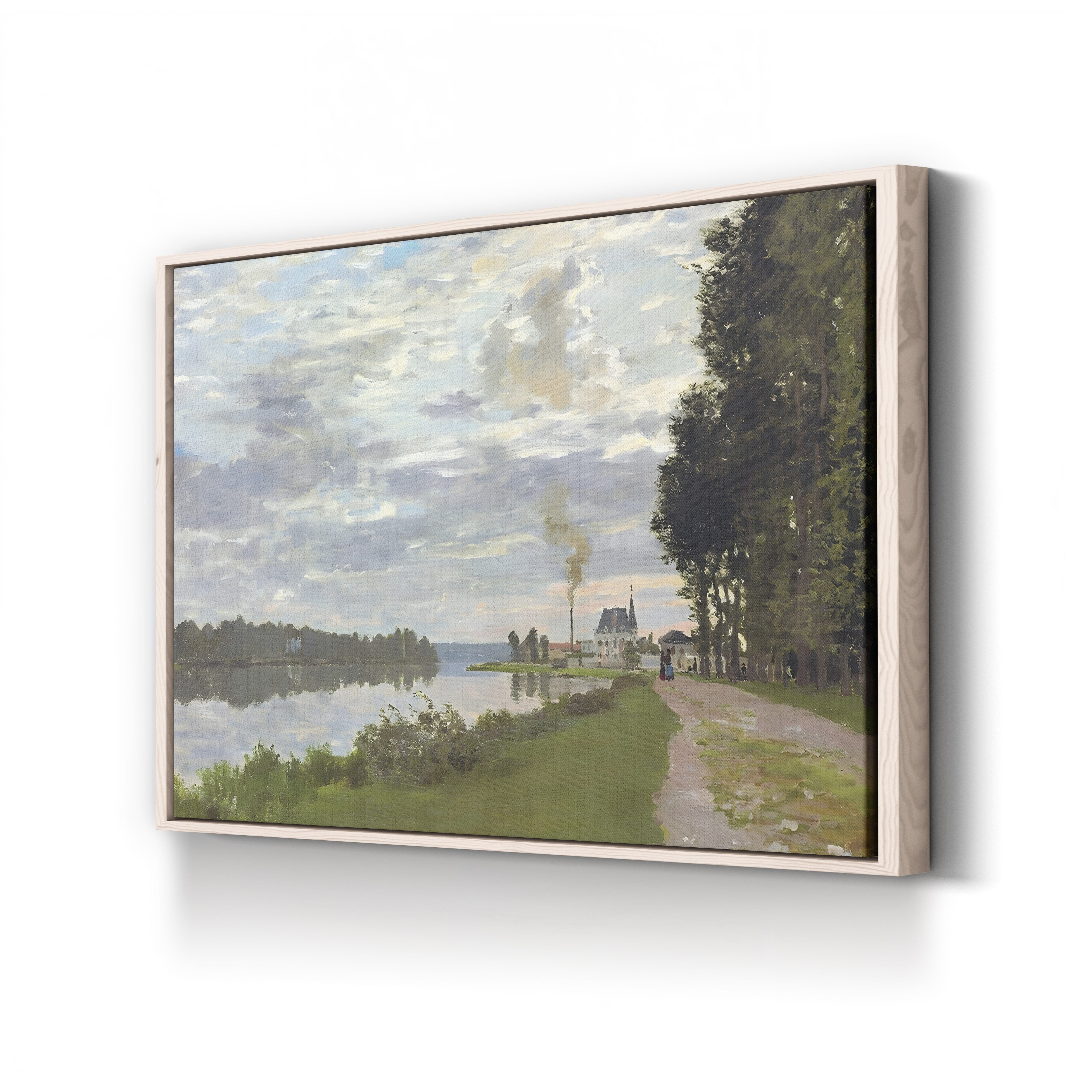 The Promenade at Argenteuil (La Promenade d’Argenteuil), 1872 by Claude Monet