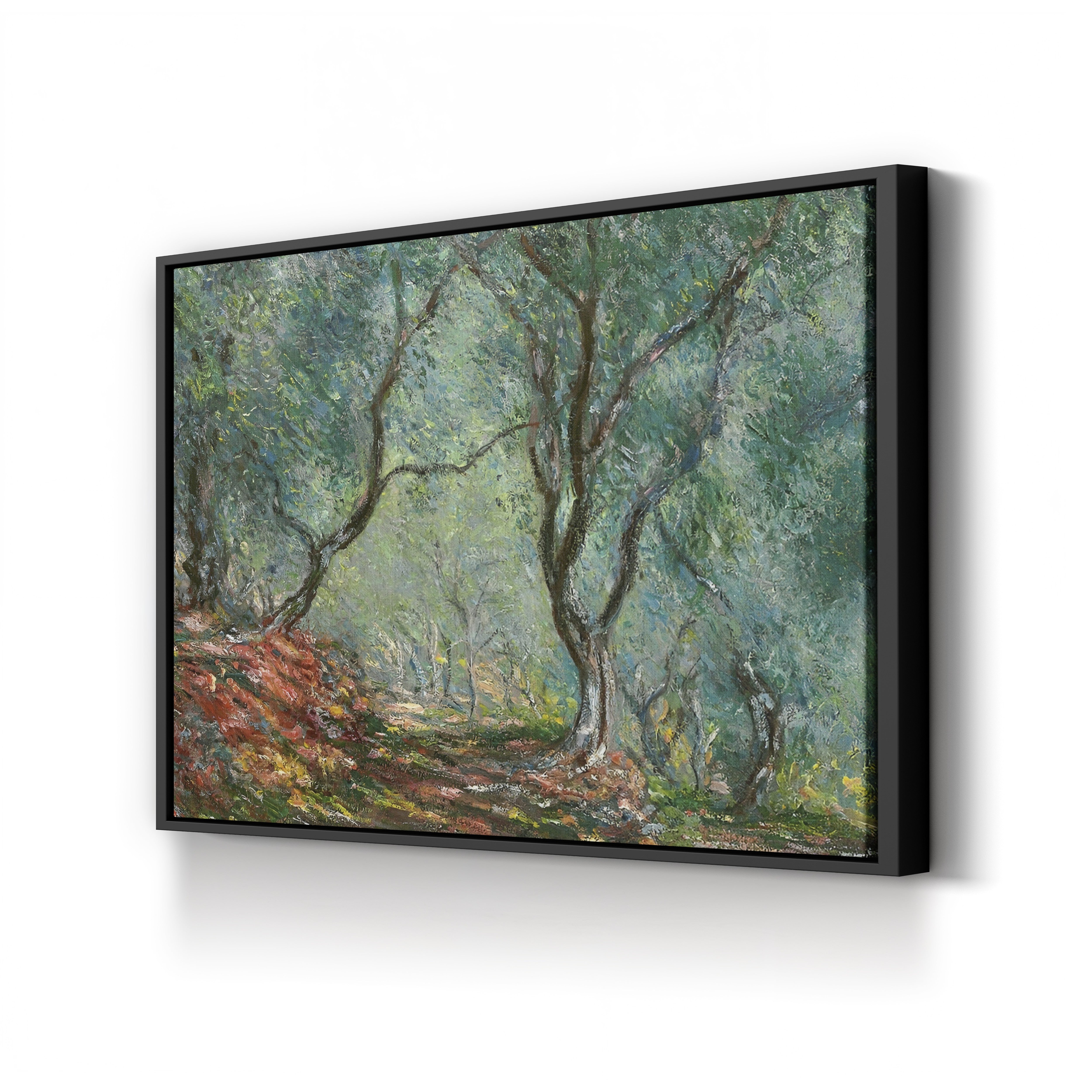 Olive Trees in the Moreno Garden (Bois d’oliviers au jardin Moreno), 1884 by Claude Monet