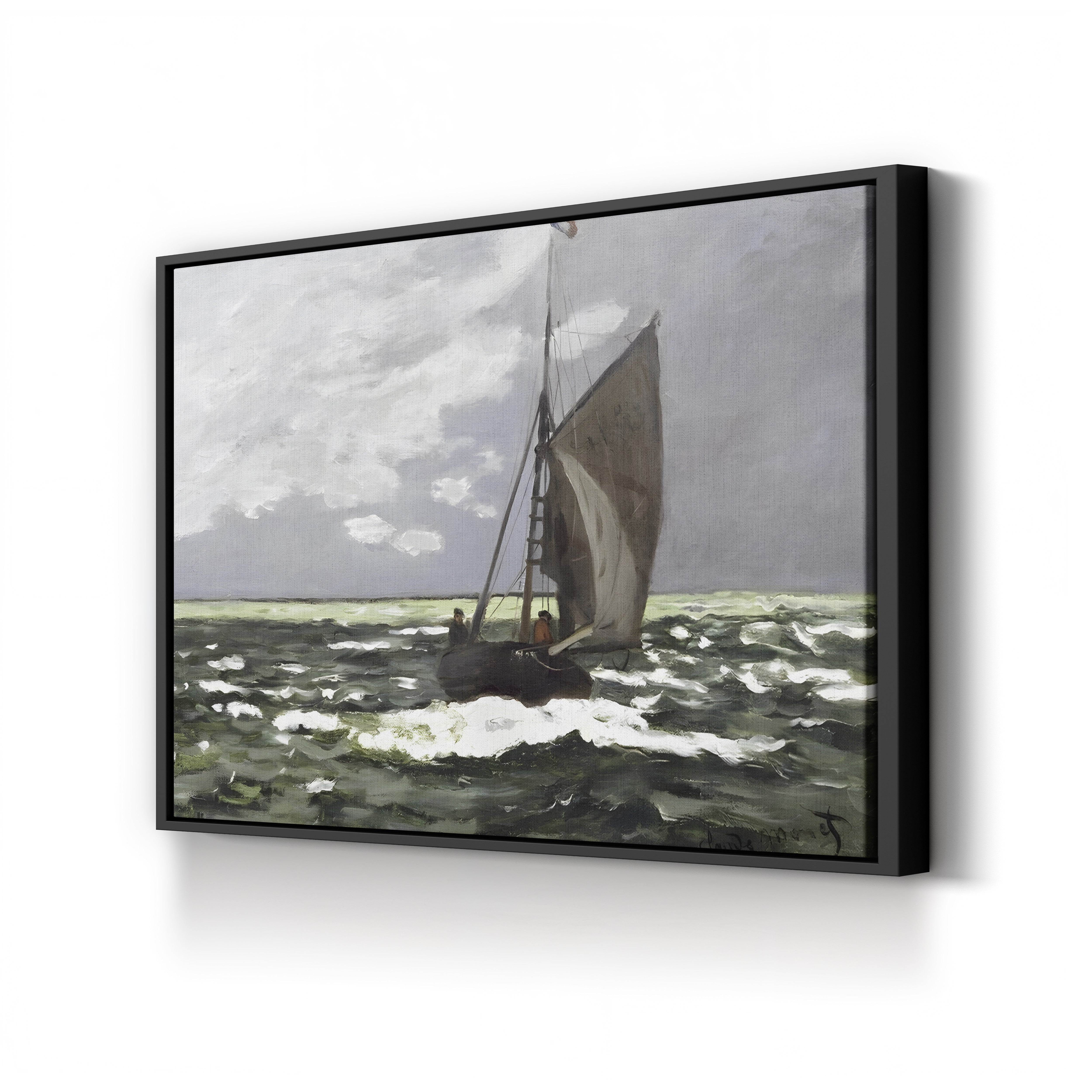 Seascape, Storm, 1866 by Claude Monet