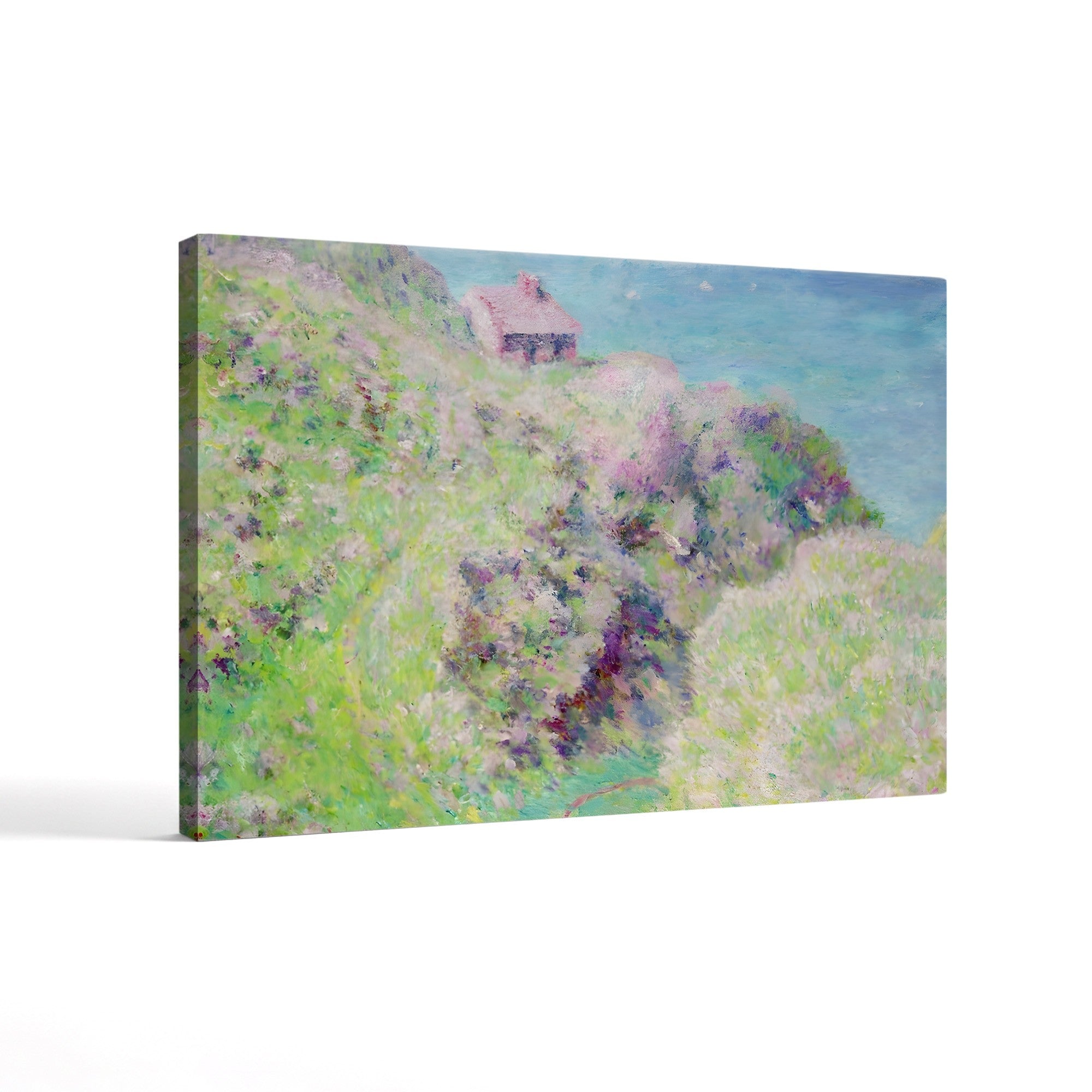 Customs House at Varengeville, 1897 – Claude Monet Wall Art | Impressionist Coastal Canvas Print