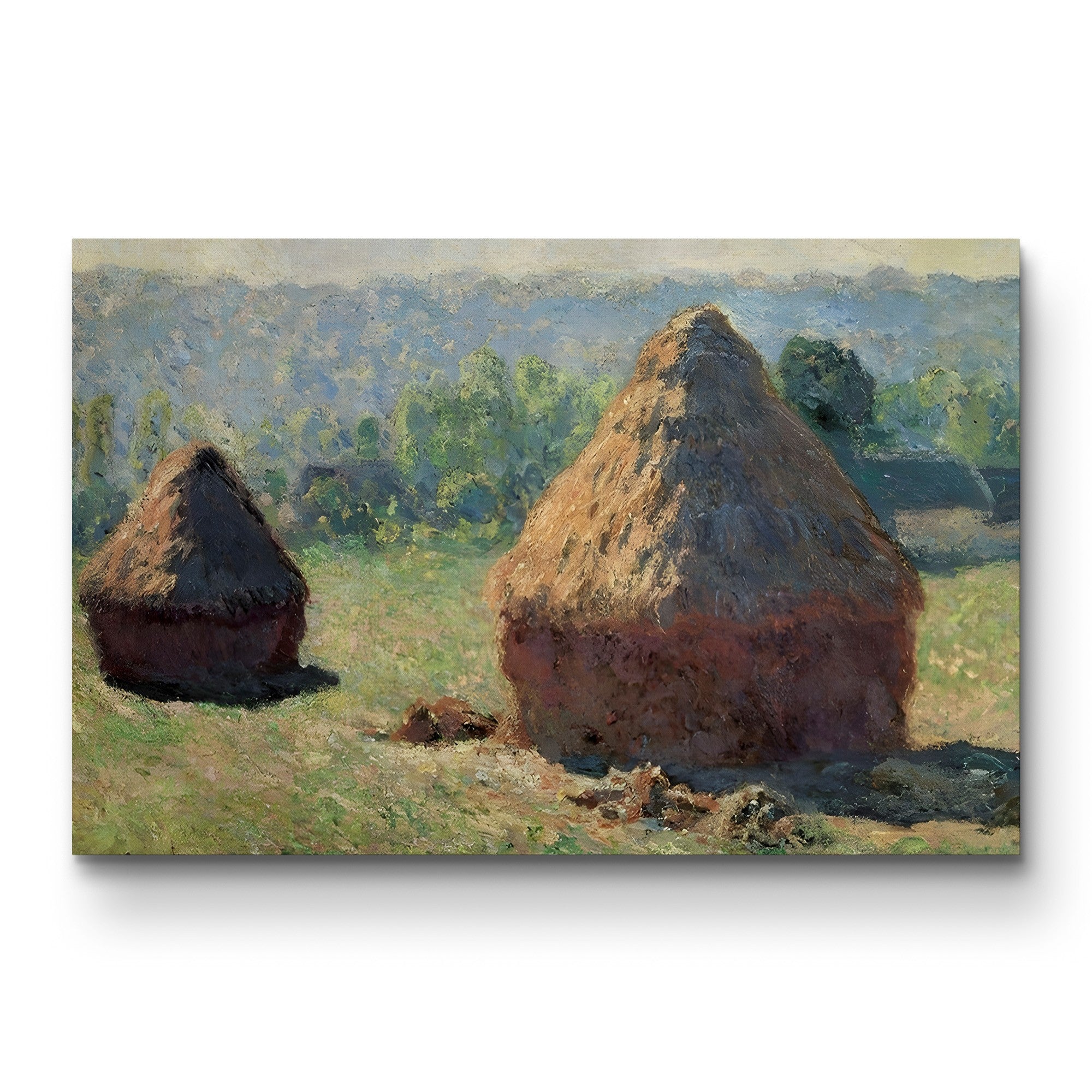 Haystacks, End of Summer (Meules, fin de l’été), 1891 by Claude Monet