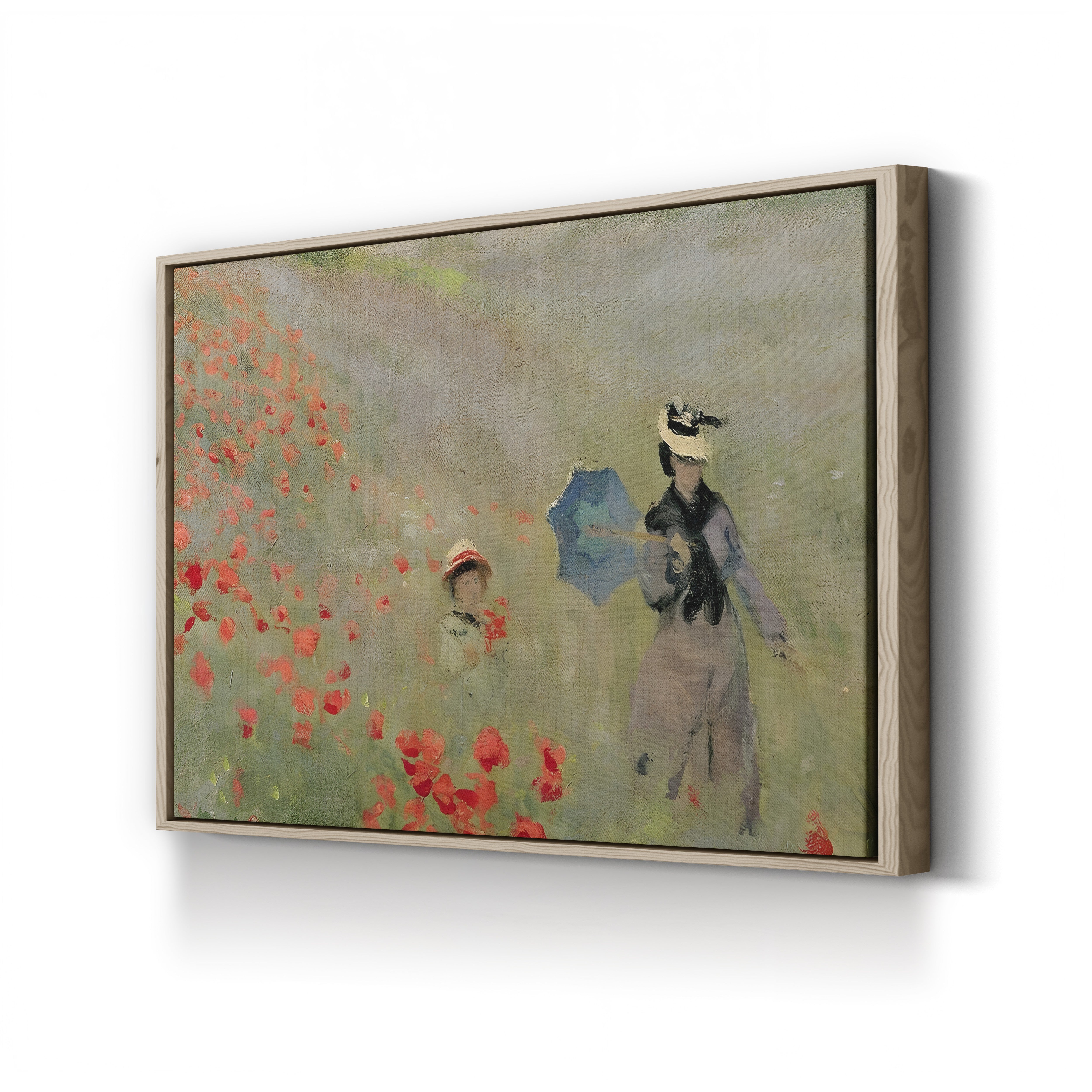 Poppies at Argenteuil (Les Coquelicots), 1873 by Claude Monet