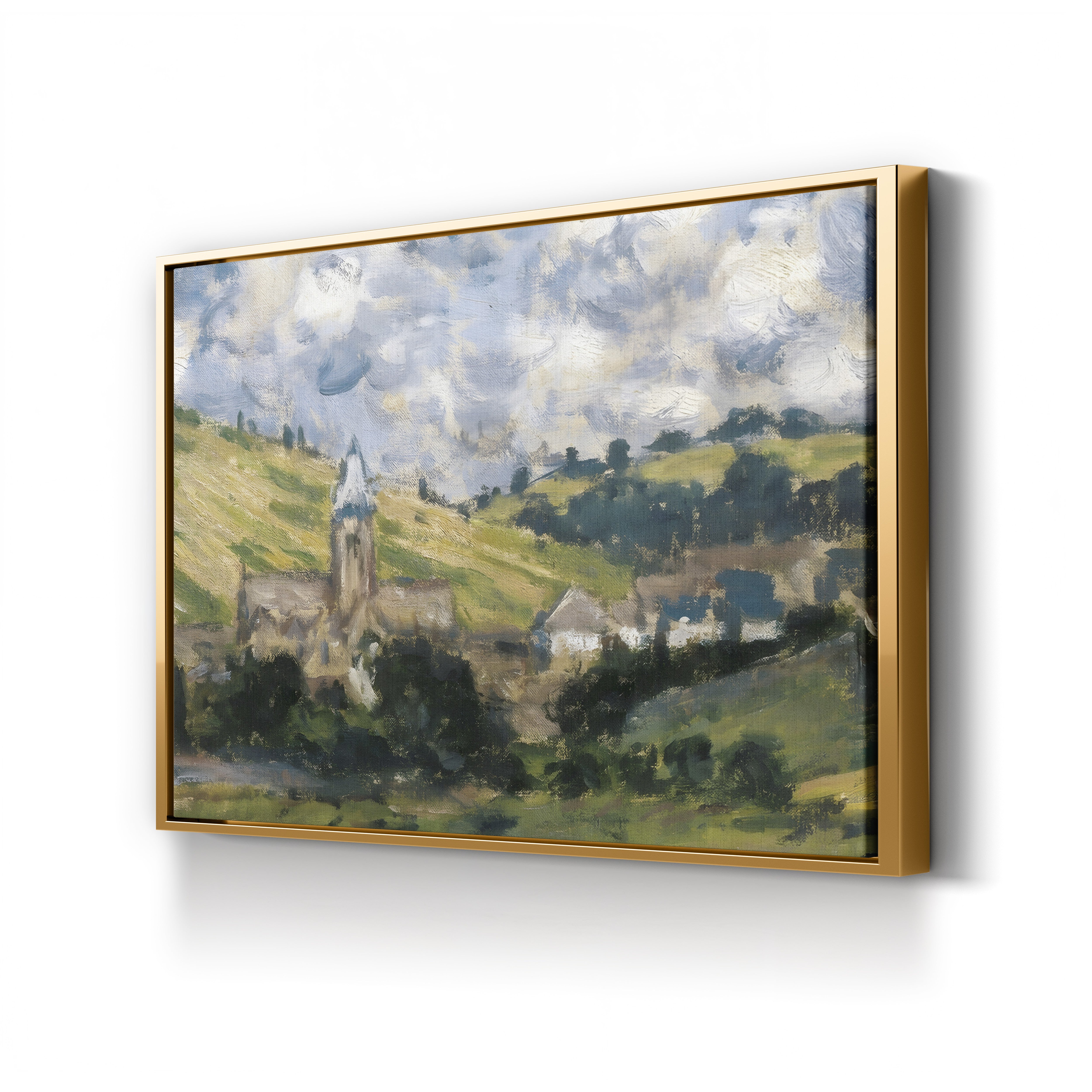 The Village of Vétheuil (Le Village de Vétheuil), 1879 by Claude Monet