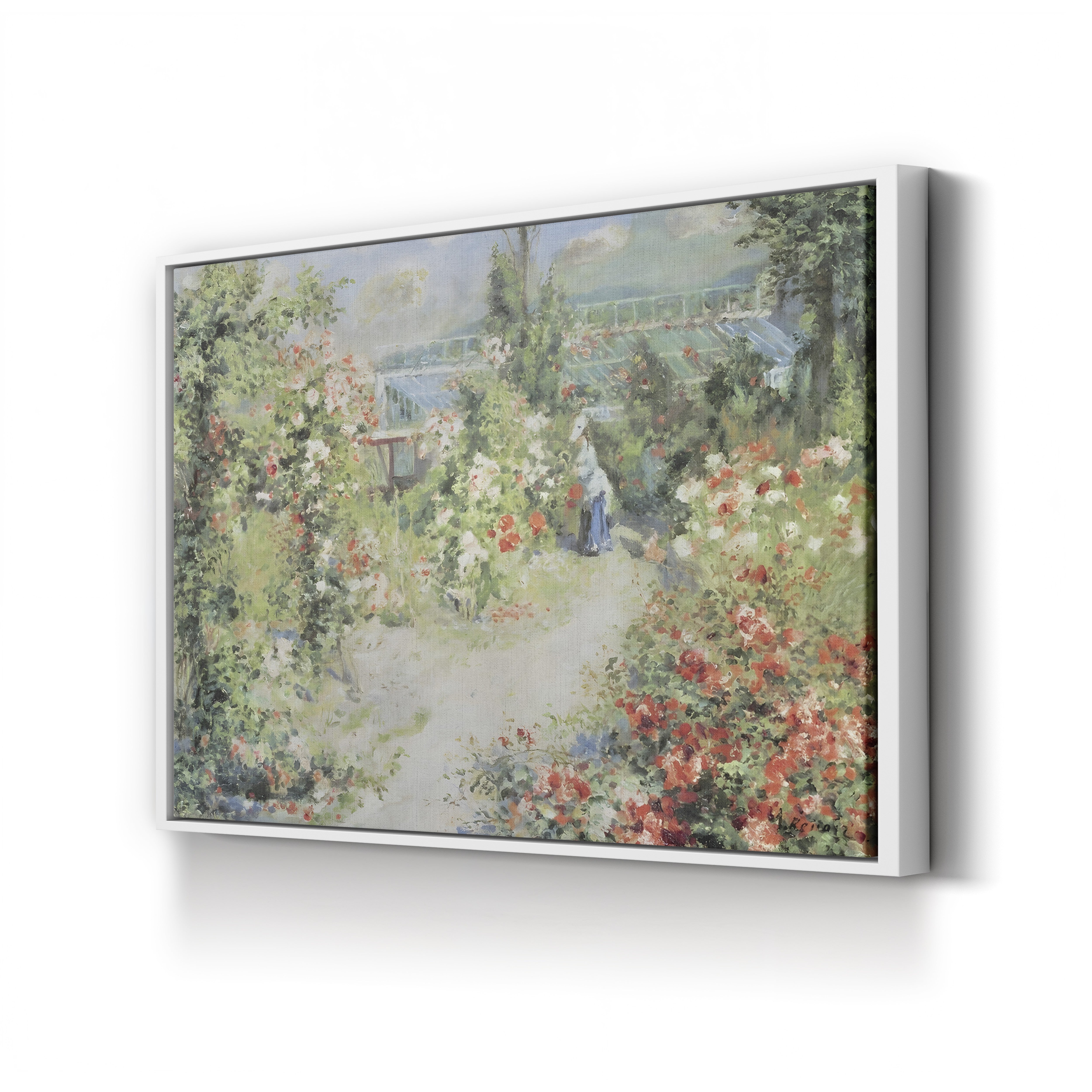 The Conservatory – Pierre-Auguste Renoir Wall Art | Impressionist Interior Canvas Print