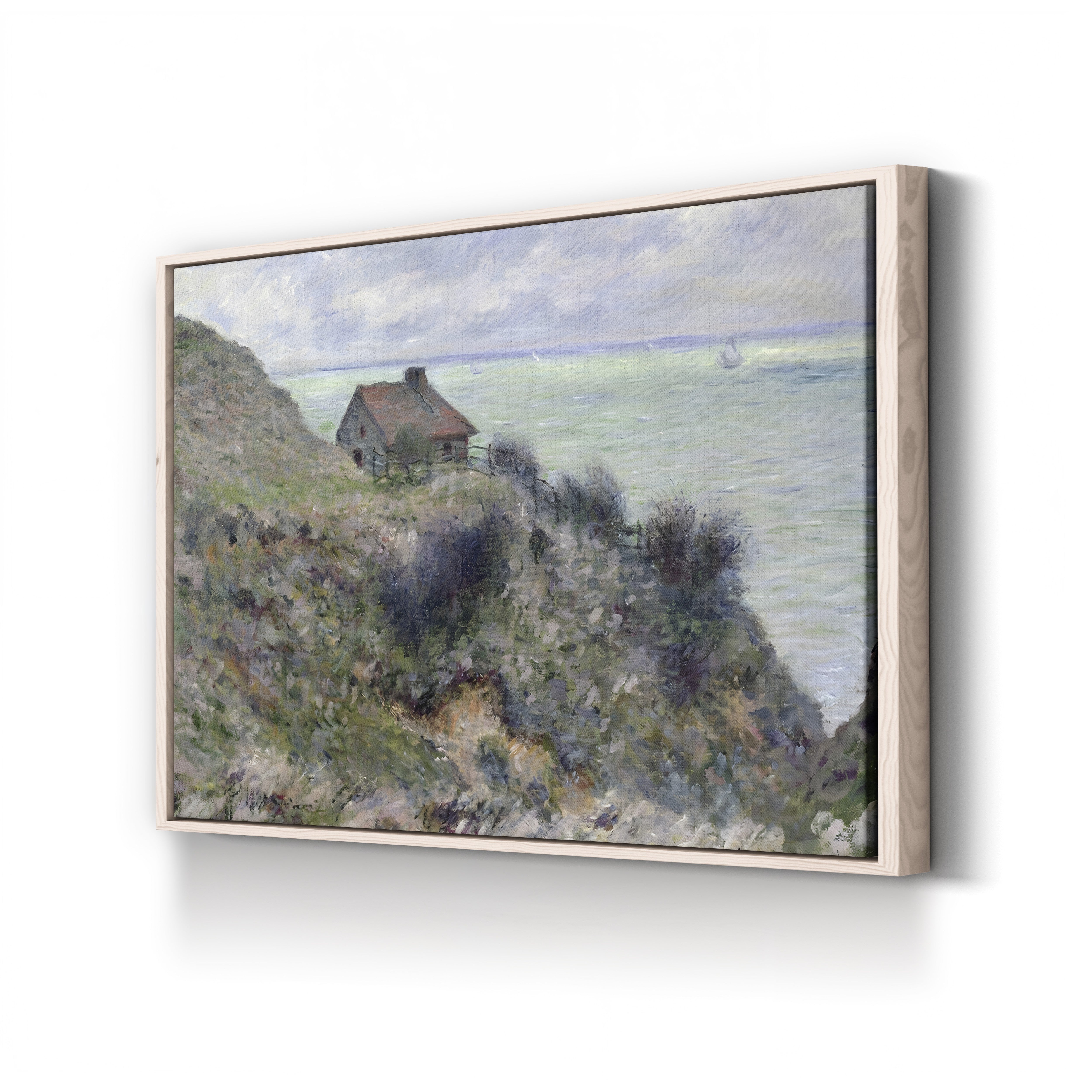 The Customs Officers’ Hut at Pourville (La Cabane des douaniers à Pourville), 1882 by Claude Monet