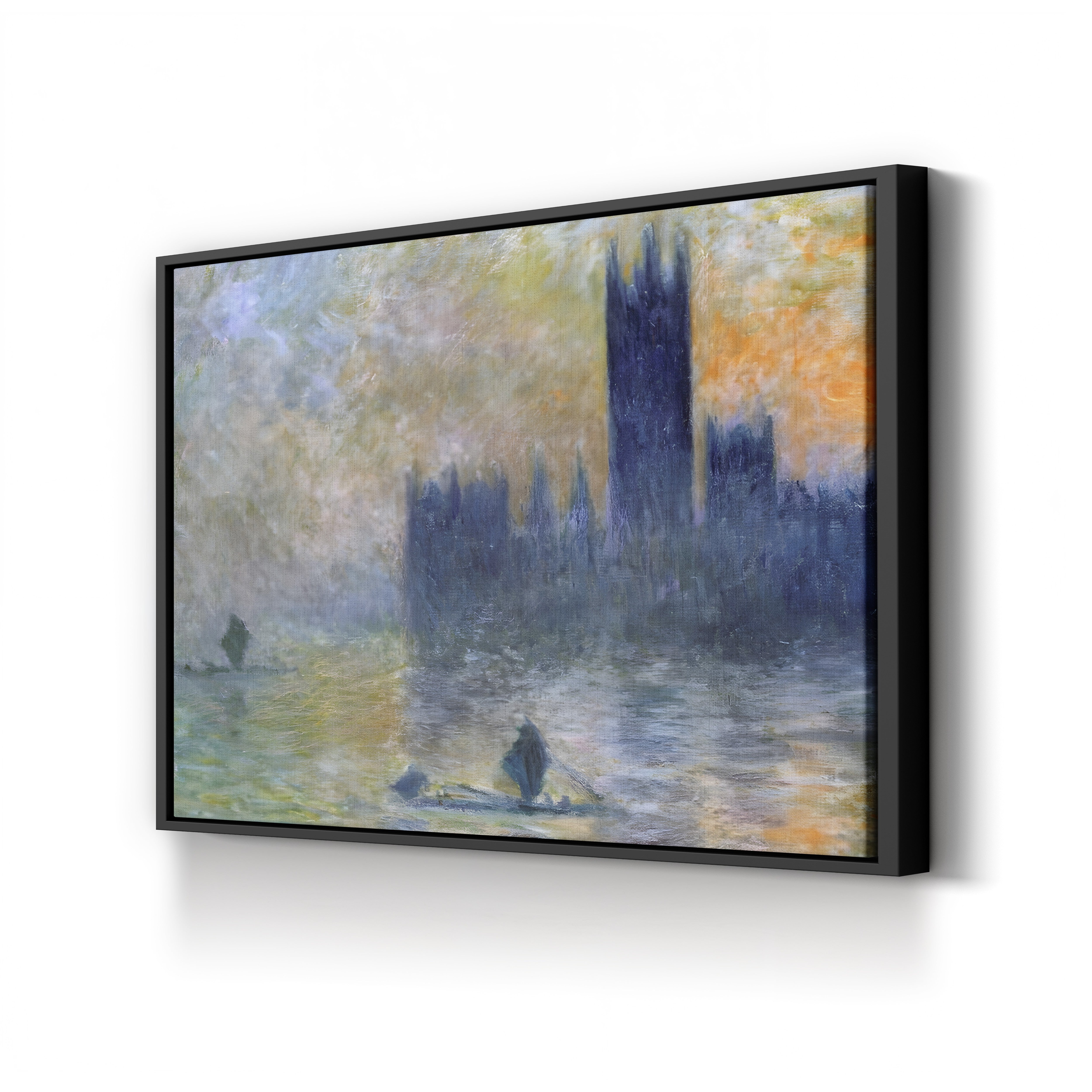 The Houses of Parliament, Effect of Fog (Le Parlement, effet de brouillard), 1903-04 by Claude Monet