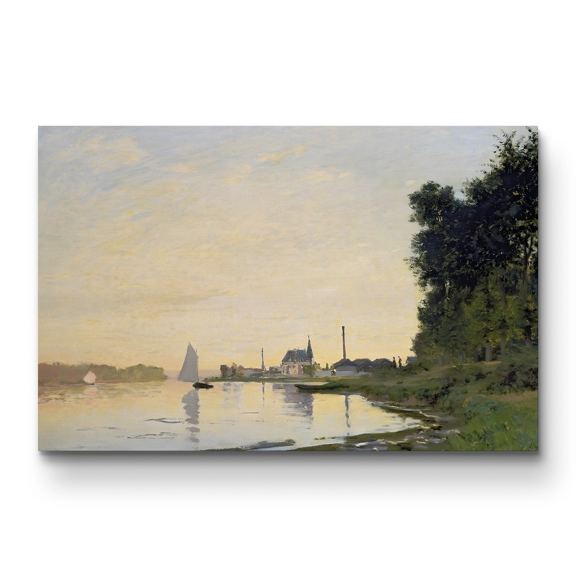 Argenteuil at the End of the Afternoon (Argenteuil, fin d’après-midi), 1872 by Claude Monet