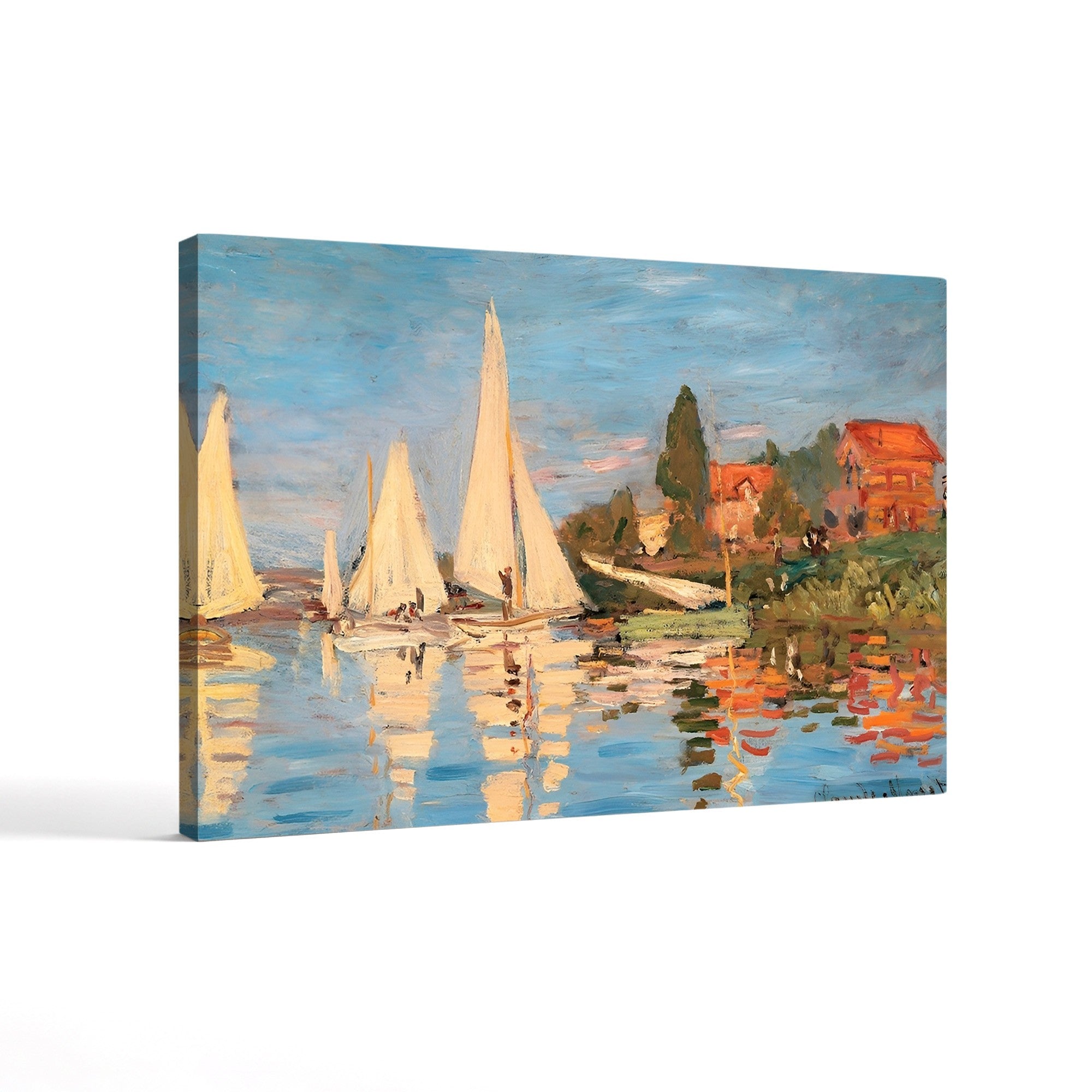 Regatta at Argenteuil (Régates à Argenteuil), 1872 by Claude Monet
