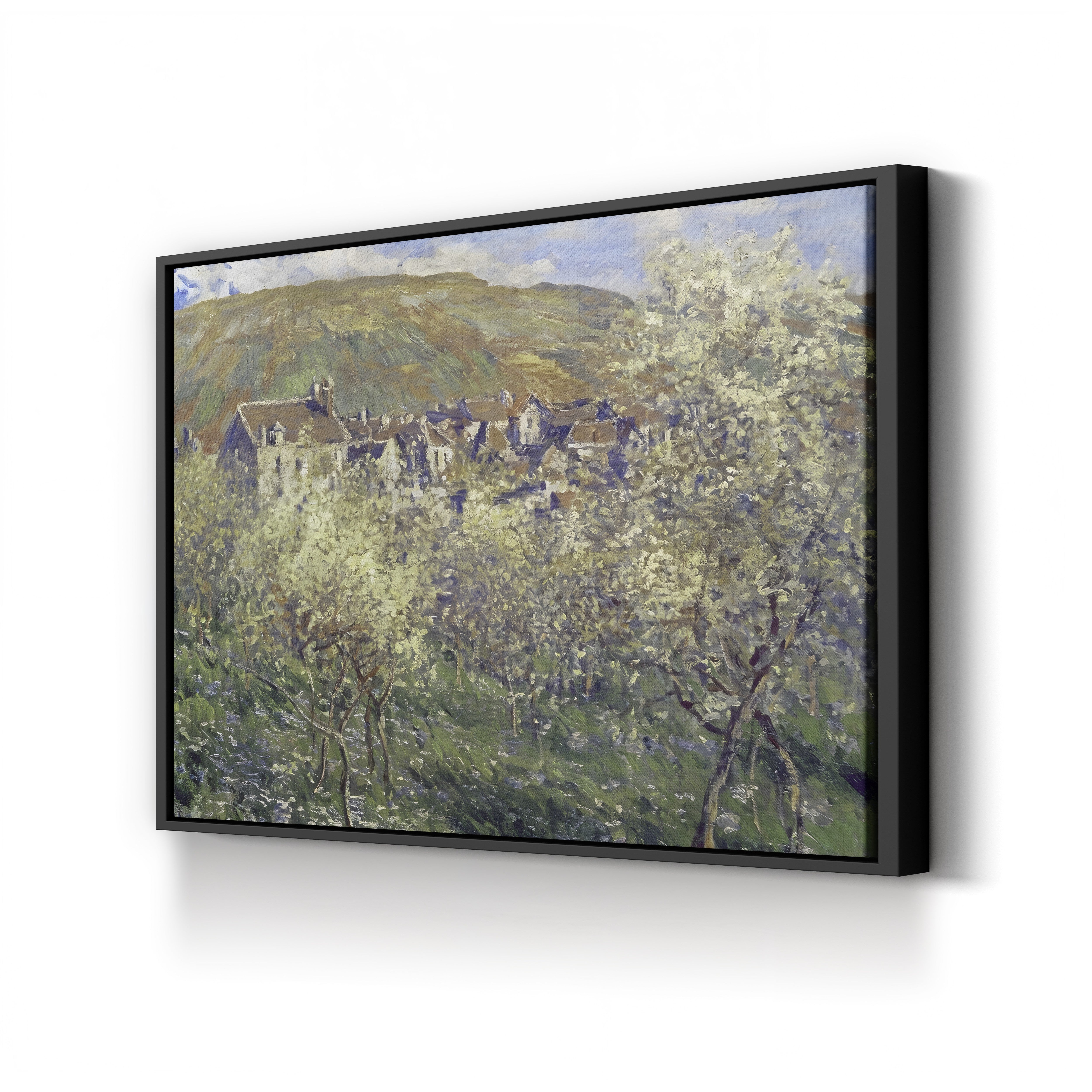 Plum Trees in Blossom (Pruniers en fleurs), 1879 by Claude Monet