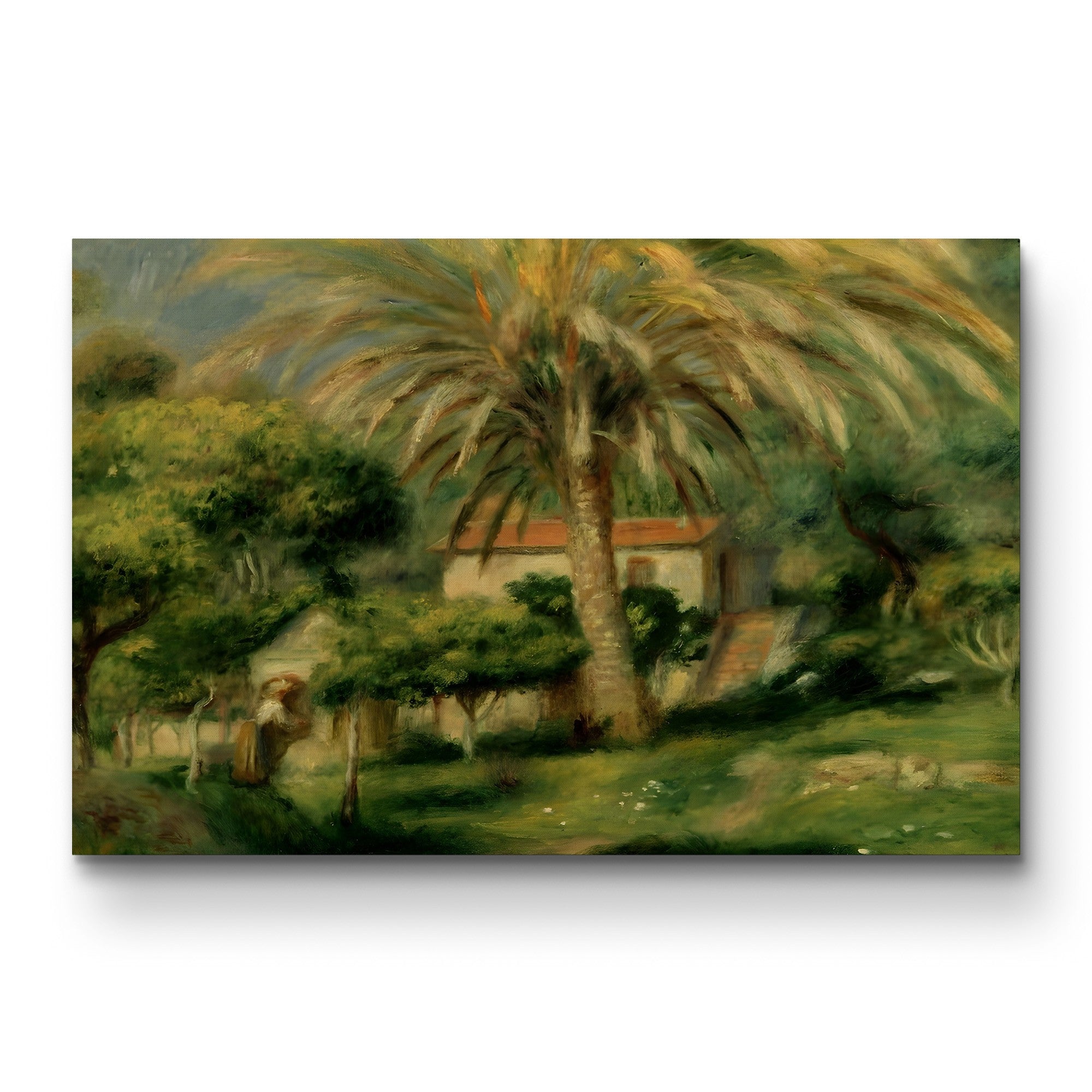 Palm Trees, 1902 – Renoir Wall Art | Impressionist Landscape Canvas