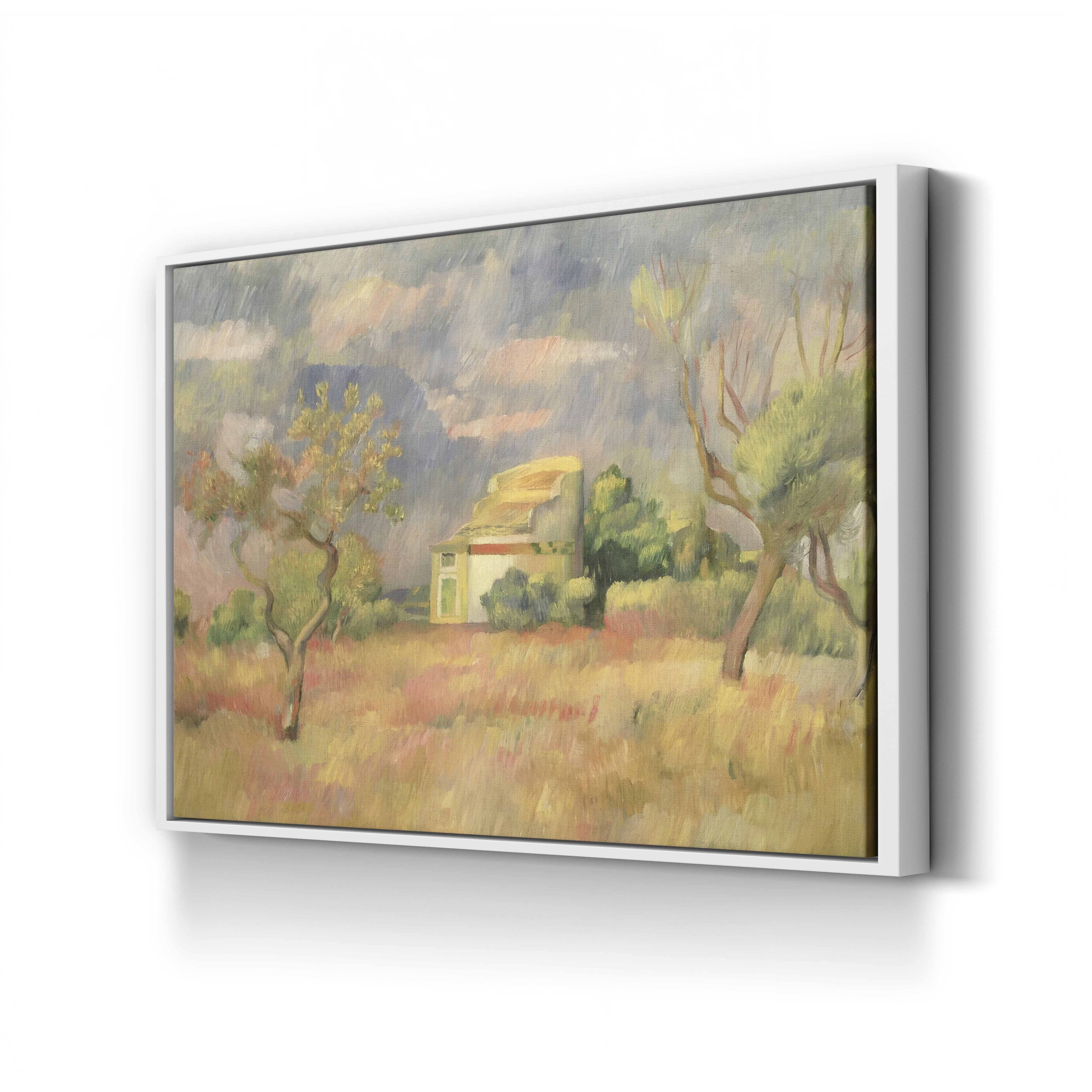 Dovecote at Bellevue – Pierre-Auguste Renoir Wall Art | Impressionist Landscape Canvas Print