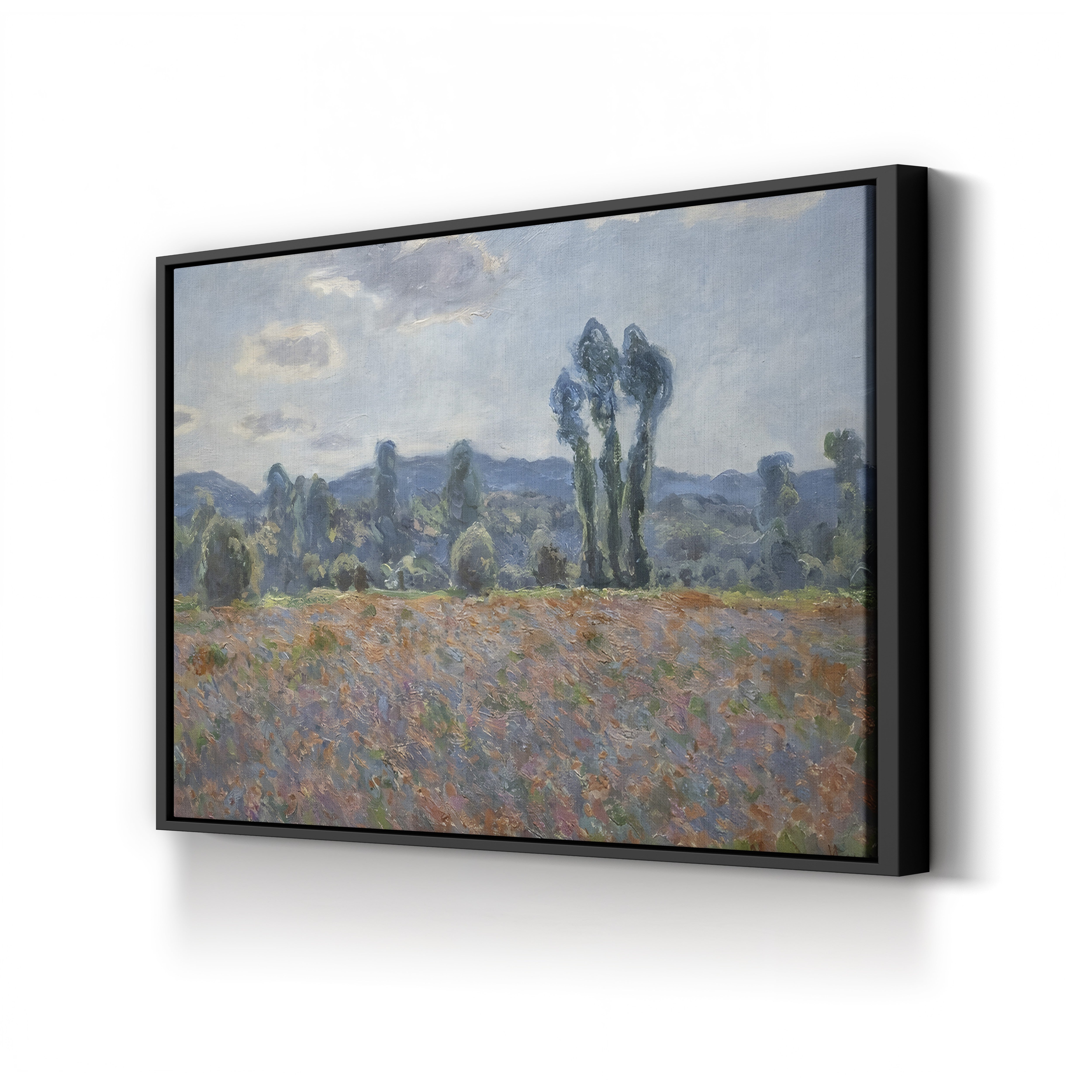 Poppy Field (Champ de coquelicots, Giverny), 1890-91 by Claude Monet