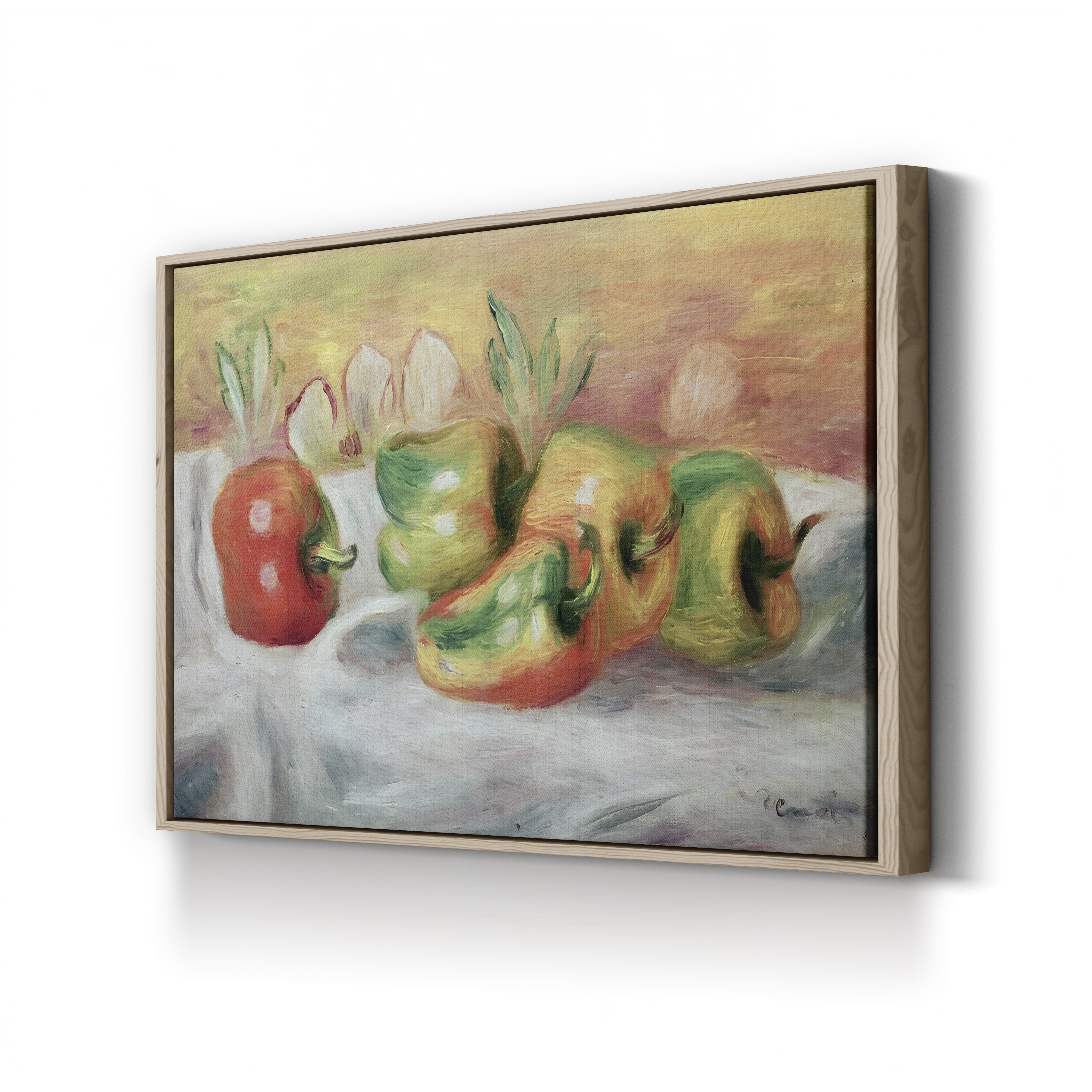 Pimientos, 1912 – Renoir Wall Art | Impressionist Still Life Canvas