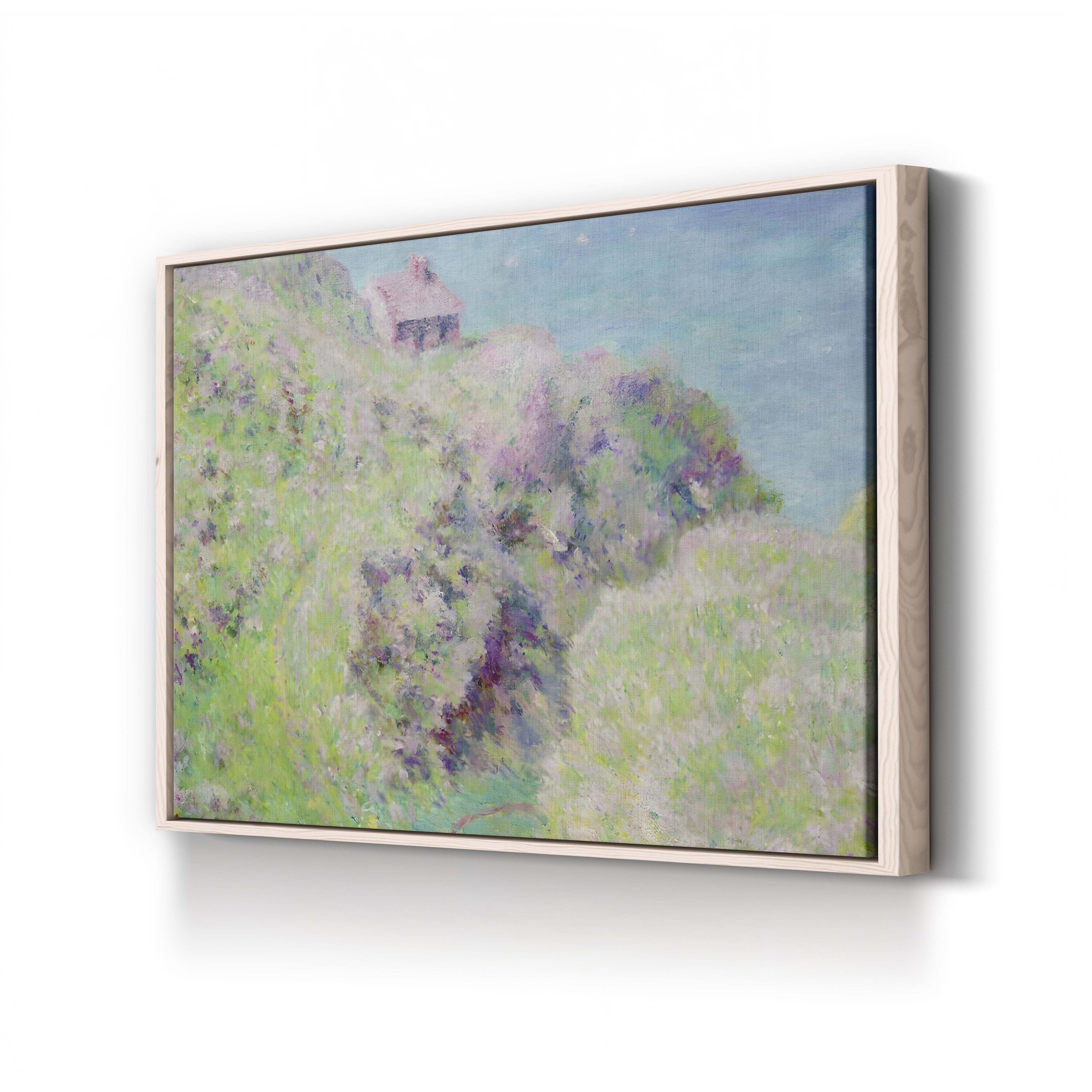 Customs House at Varengeville, 1897 – Claude Monet Wall Art | Impressionist Coastal Canvas Print