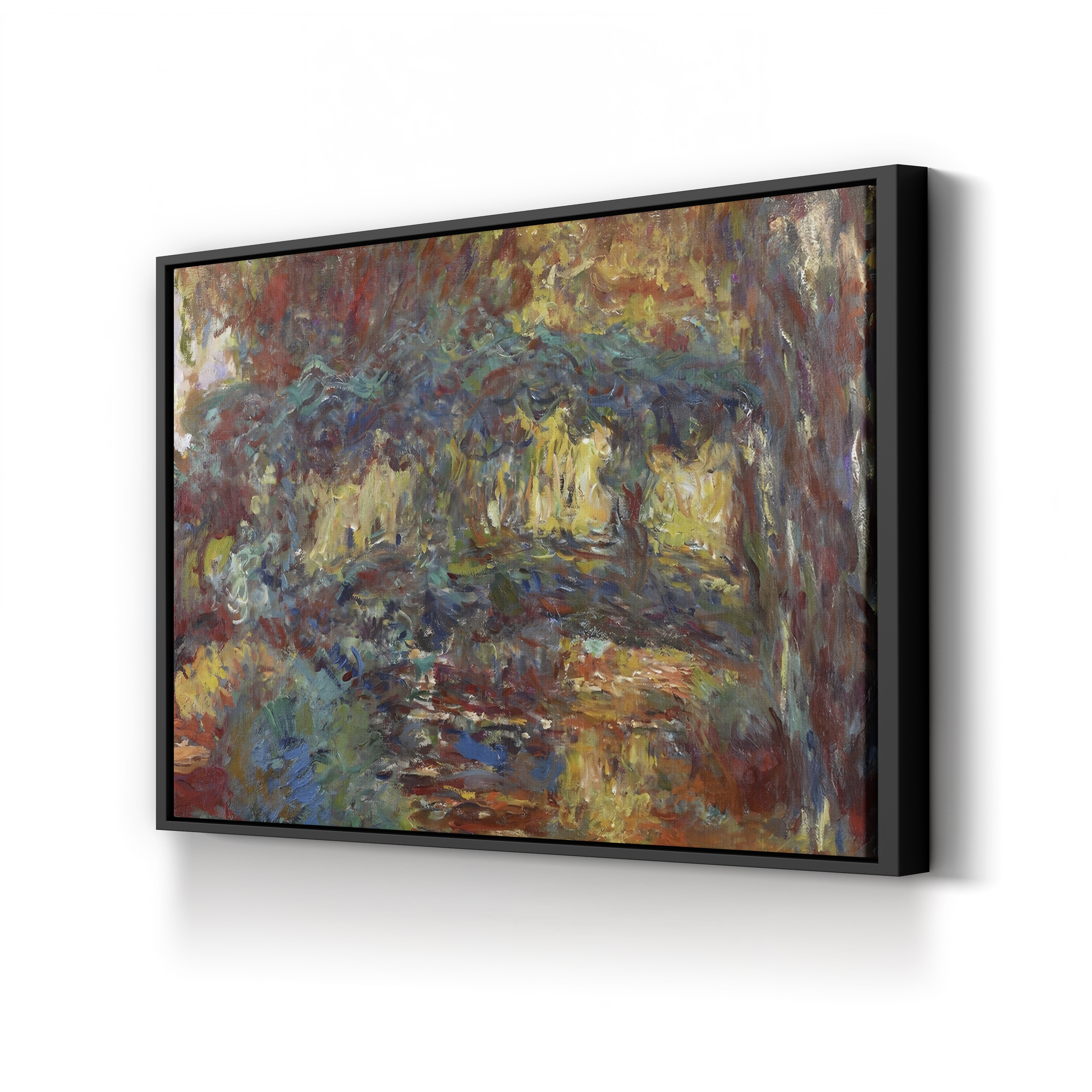 The Japanese Bridge (La Passerelle sur le Bassin aux Nymphéas), c.1923 by Claude Monet