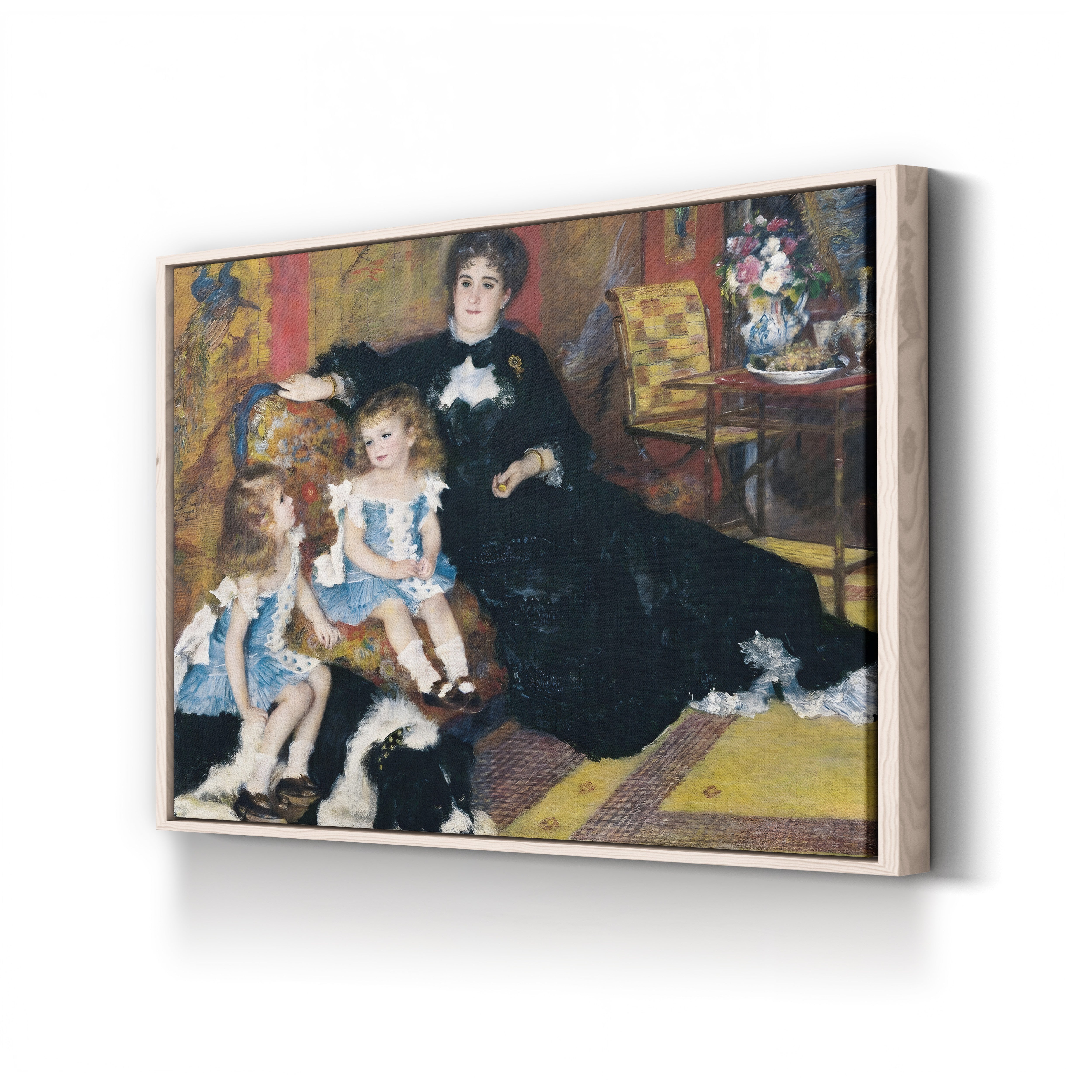 Madame Charpentier and Her Children – Renoir Wall Art | Portrait