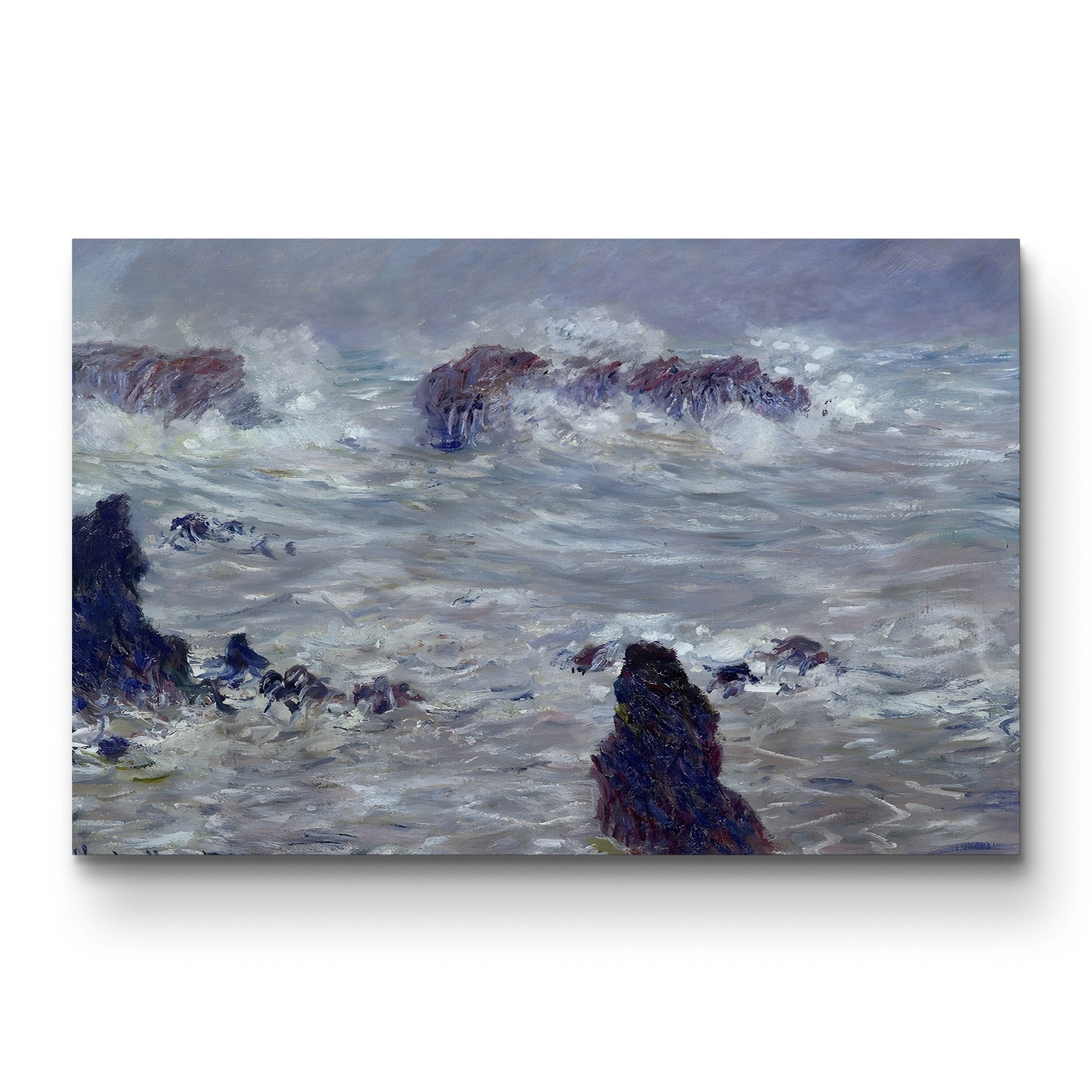 Storm off the Belle-Île Coast (Tempête, côtes de Belle-Île), 1886 by Claude Monet
