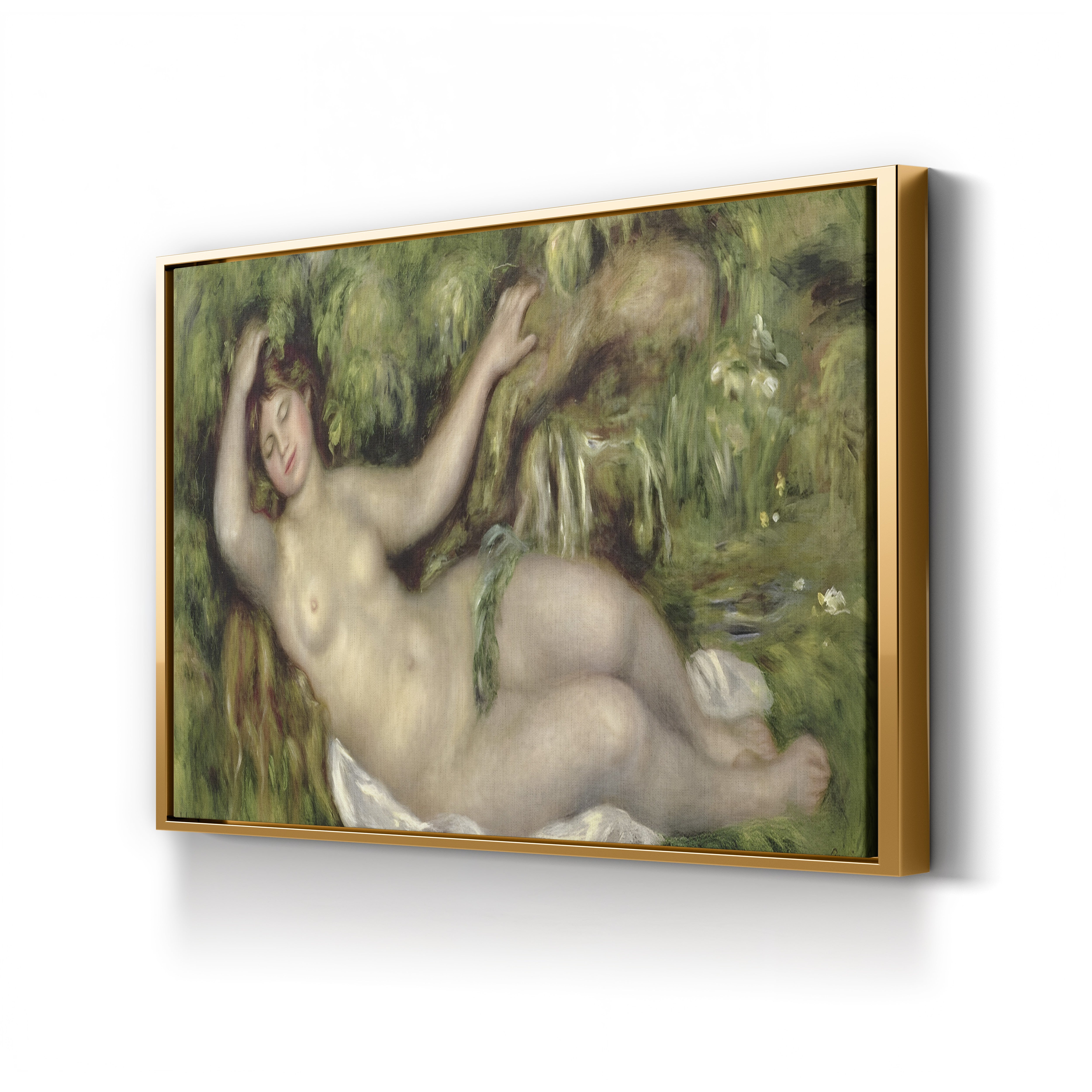 Reclining Nude, 1910 – Renoir Wall Art | Impressionist Nude Canvas Print