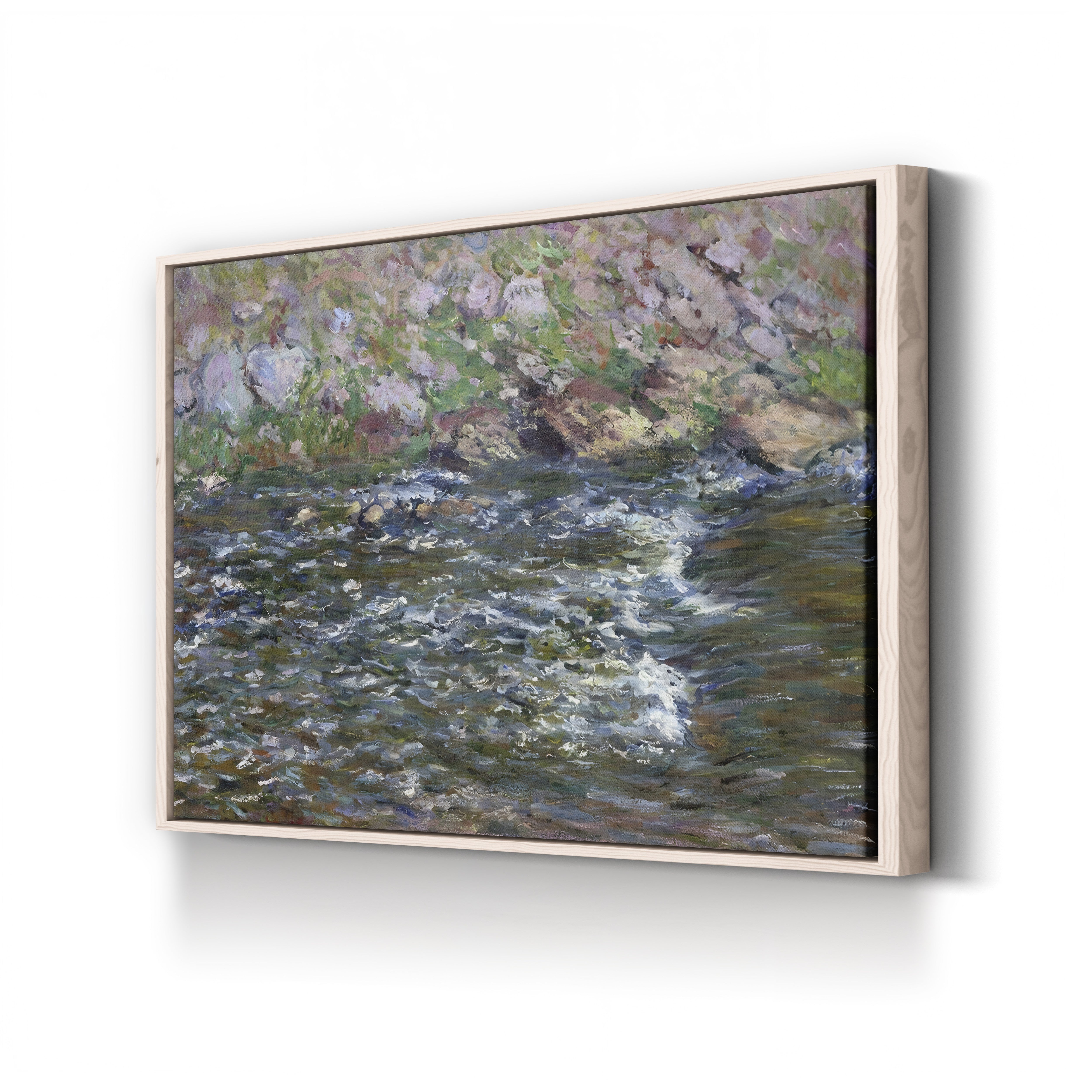 Rapids on the Petite Creuse at Fresselines (Torrent de la Petite Creuse à Fresselines), 1889 by Claude Monet