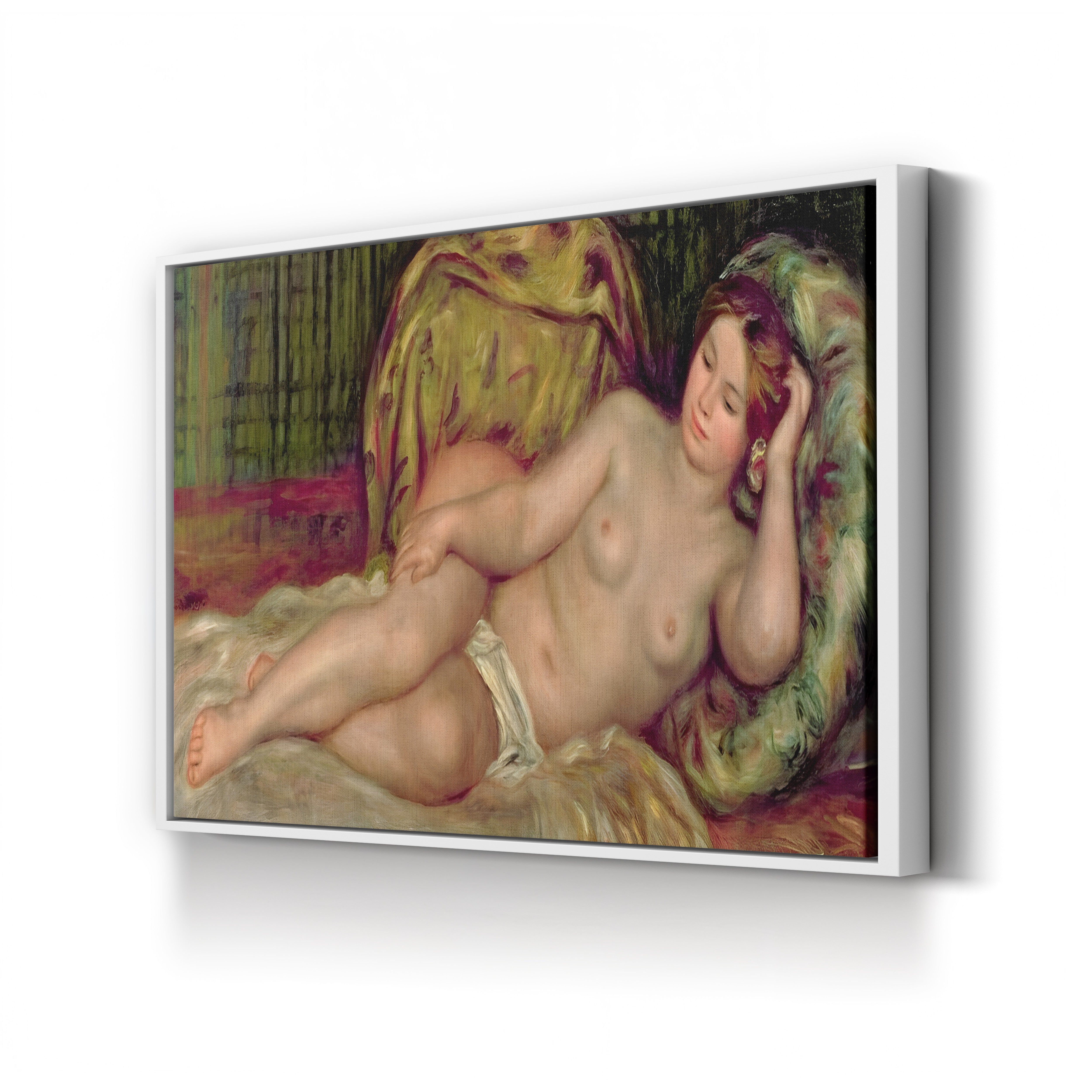 Large Nude, 1907 – Renoir Wall Art | Impressionist Figure Canvas