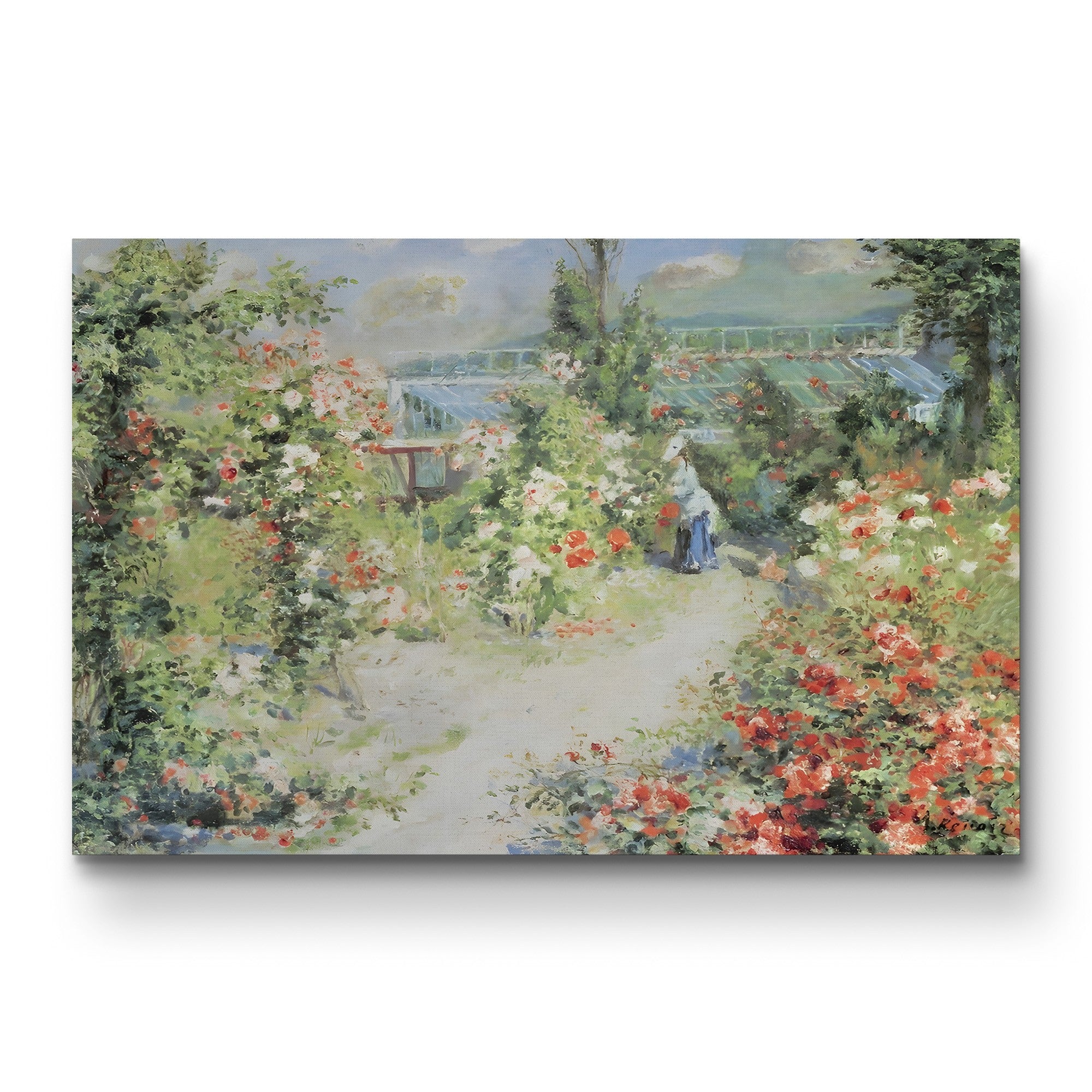 The Conservatory – Pierre-Auguste Renoir Wall Art | Impressionist Interior Canvas Print