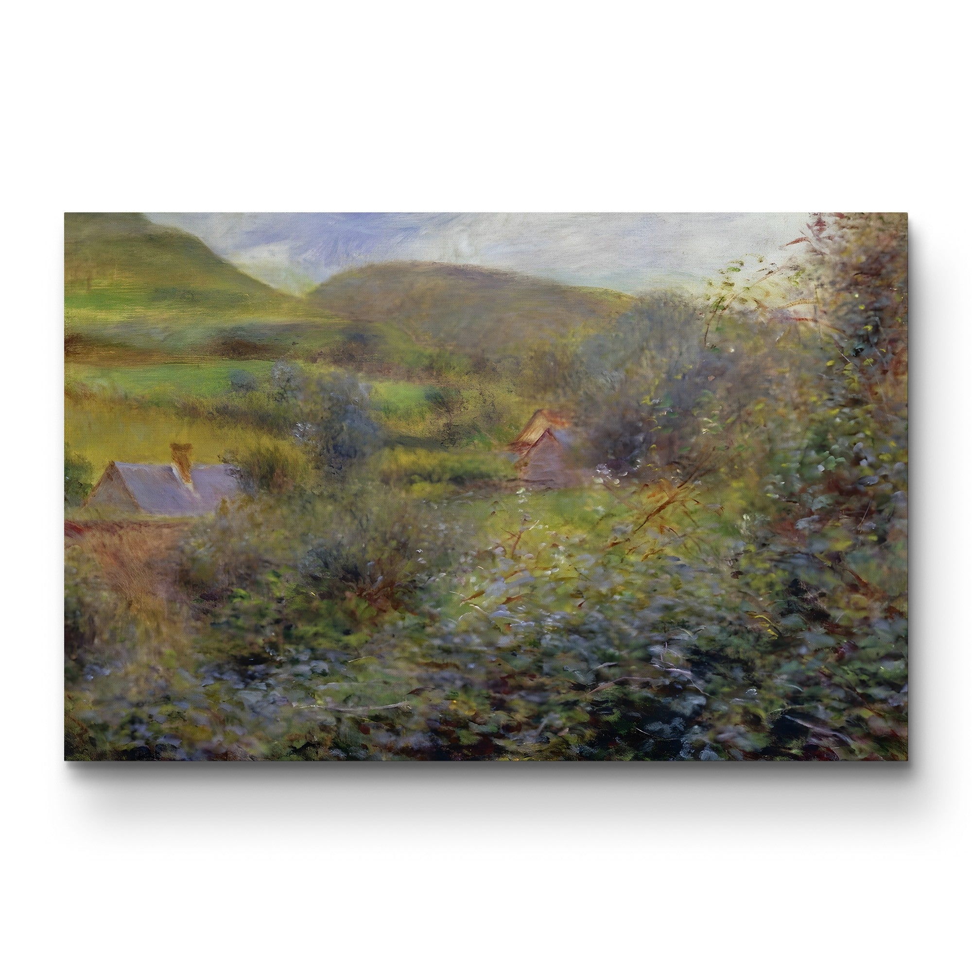 Pourville, 1878 – Renoir Wall Art | Impressionist Coastal Canvas Print