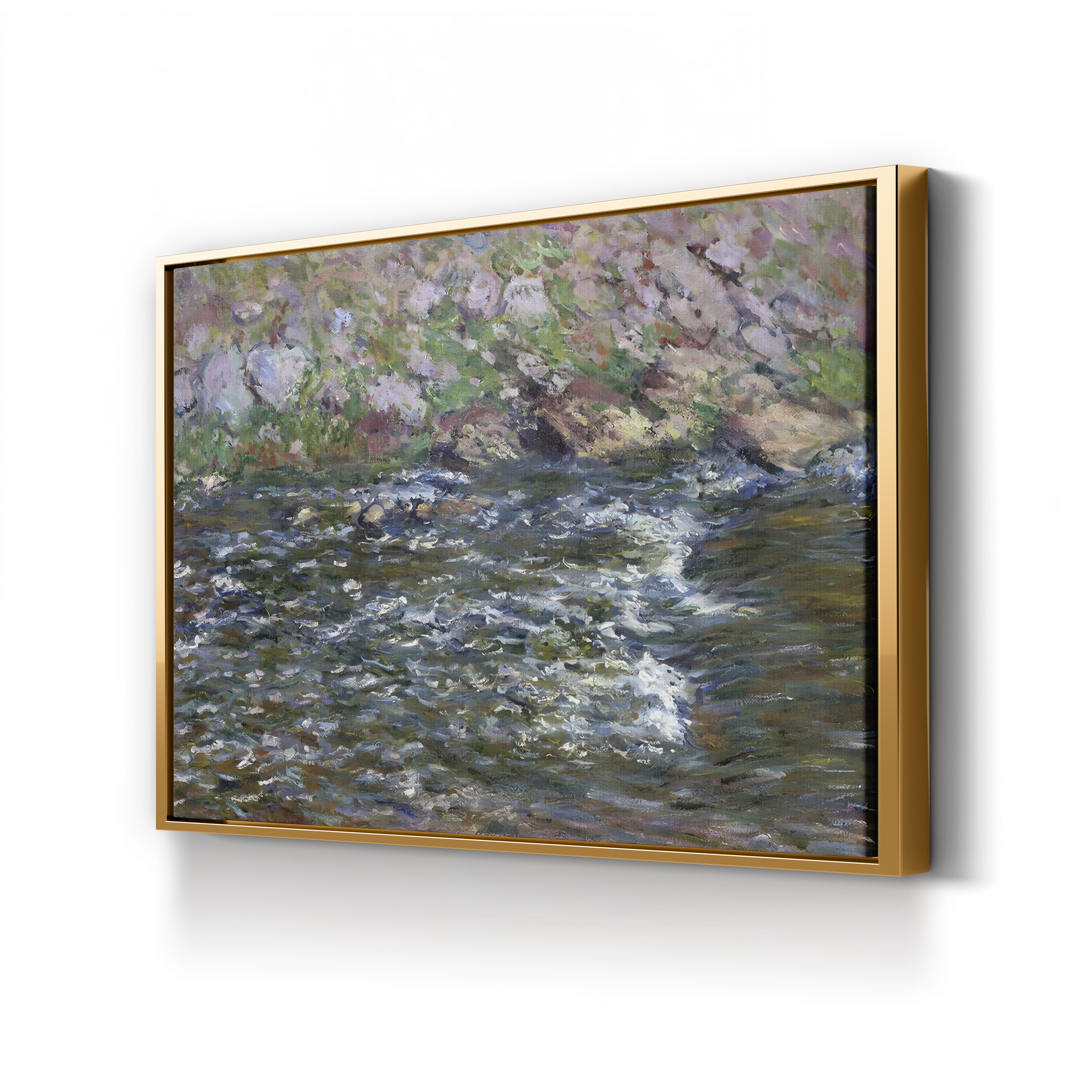 Rapids on the Petite Creuse at Fresselines (Torrent de la Petite Creuse à Fresselines), 1889 by Claude Monet