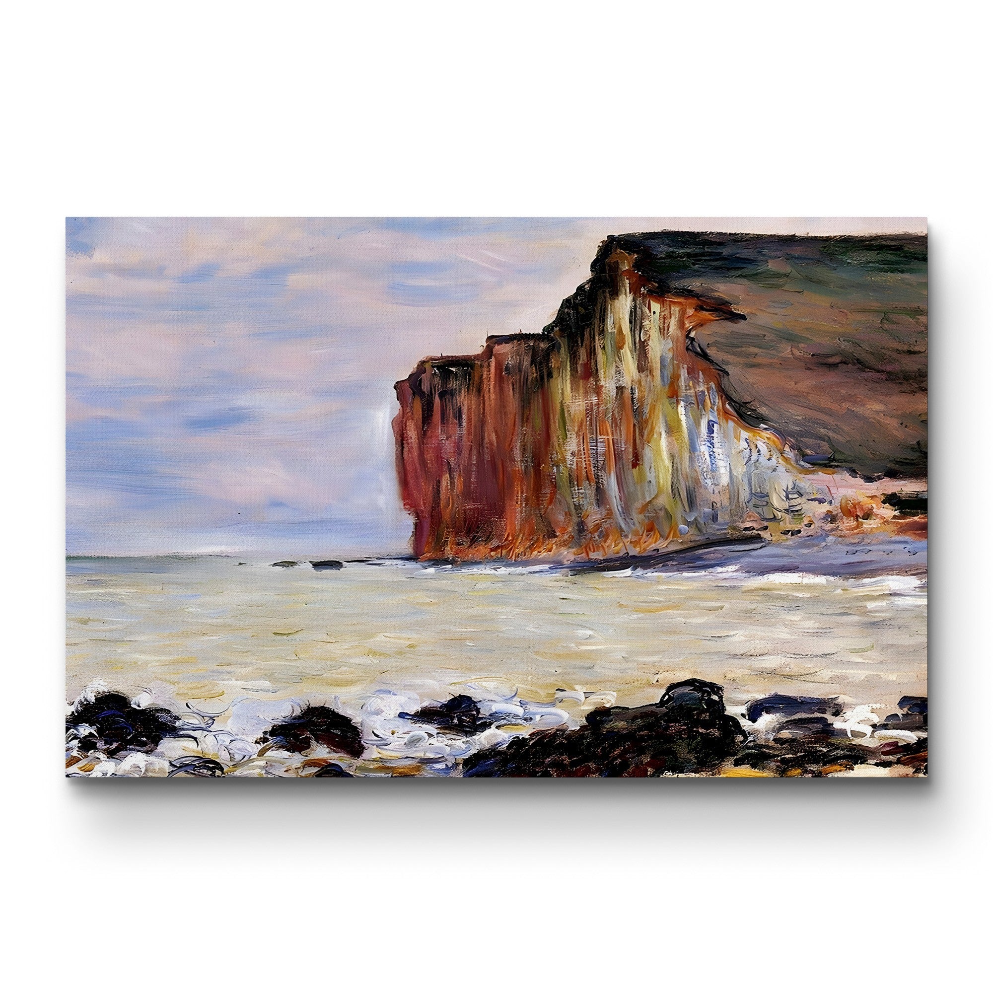 Les Petites Dalles, Pourville, 1881 by Claude Monet