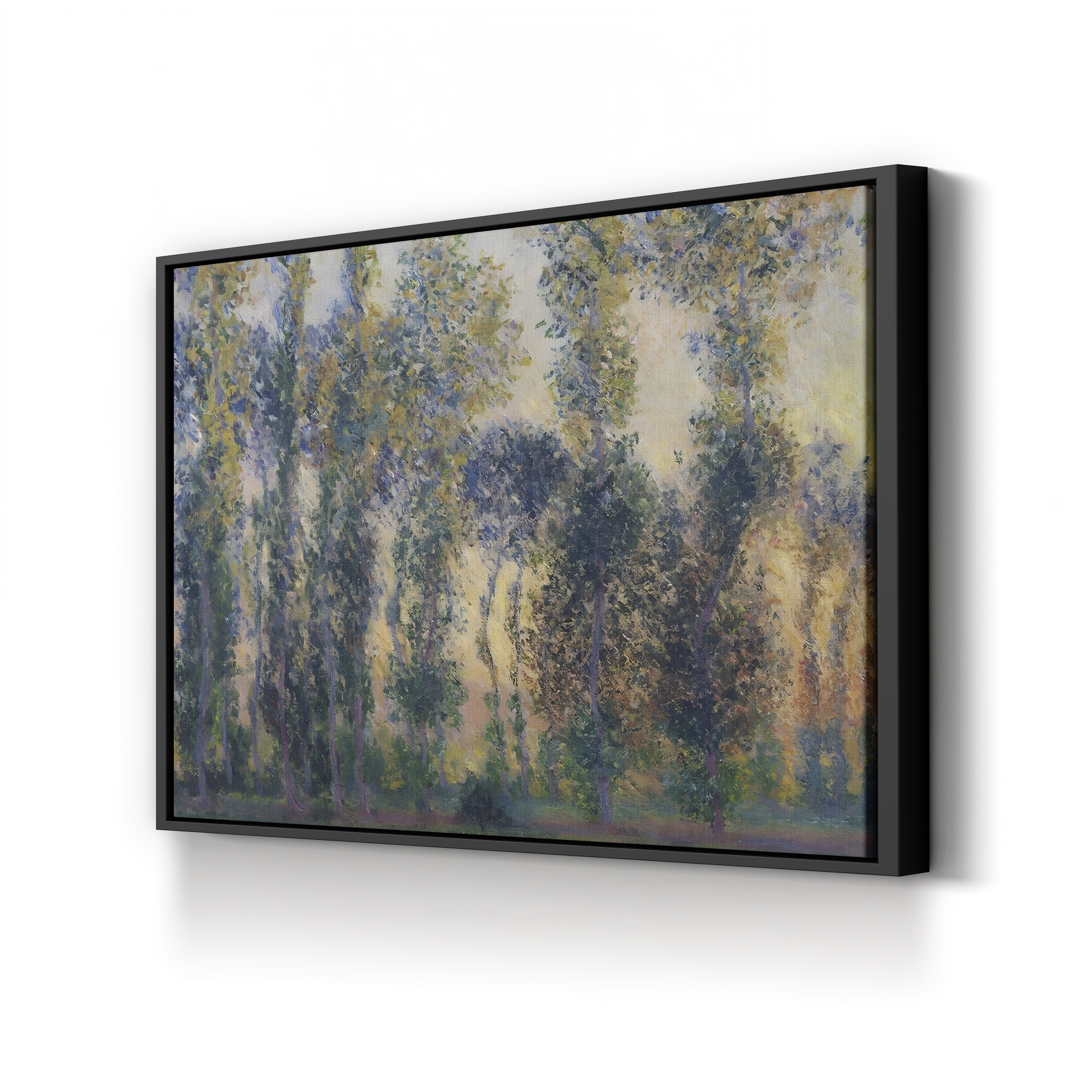 Poplars at Giverny, Sunrise (Les Peupliers à Giverny, Lever du Soleil), 1888 by Claude Monet