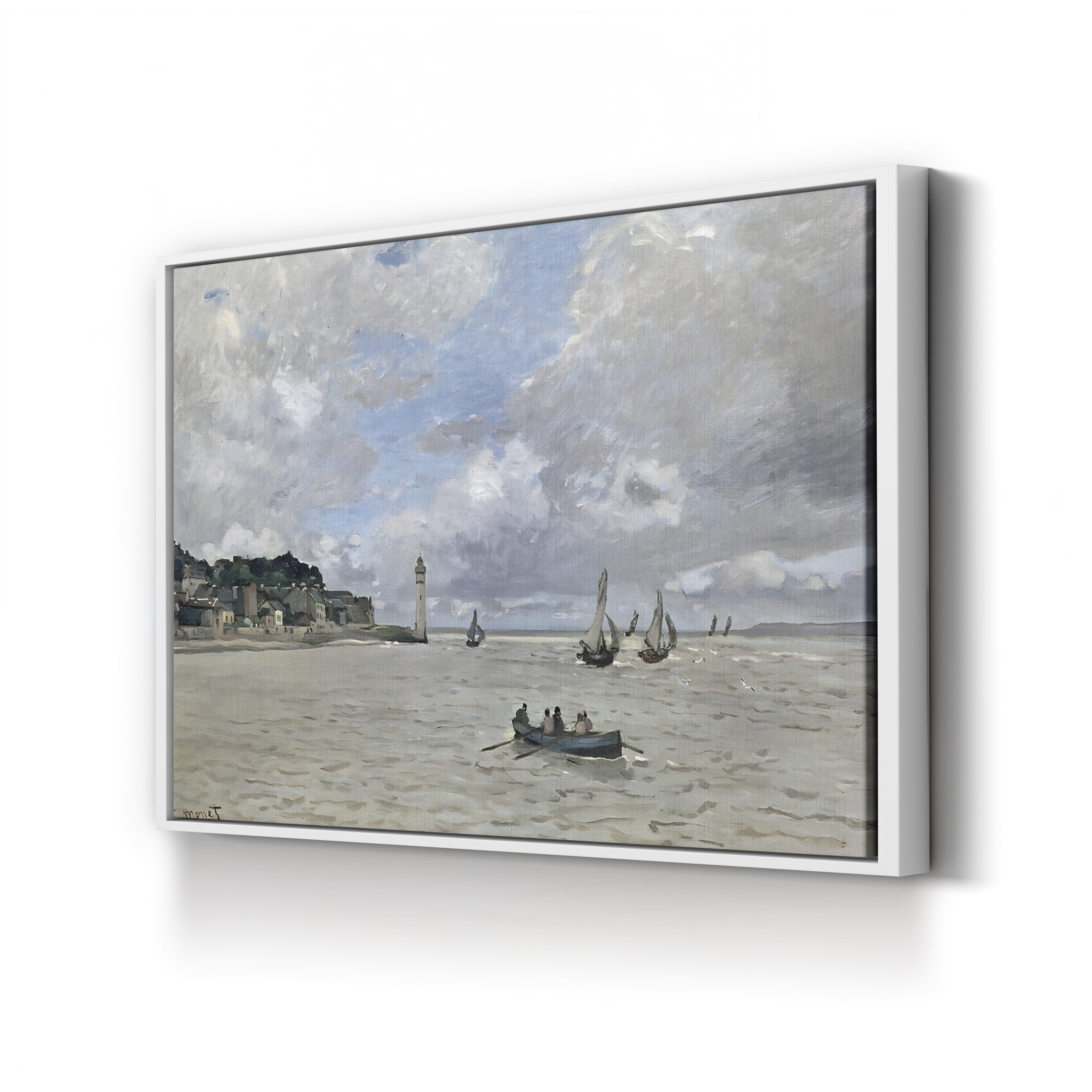 The Lighthouse of the Hospice, Honfleur (Le Phare de l’Hospice), 1864 by Claude Monet