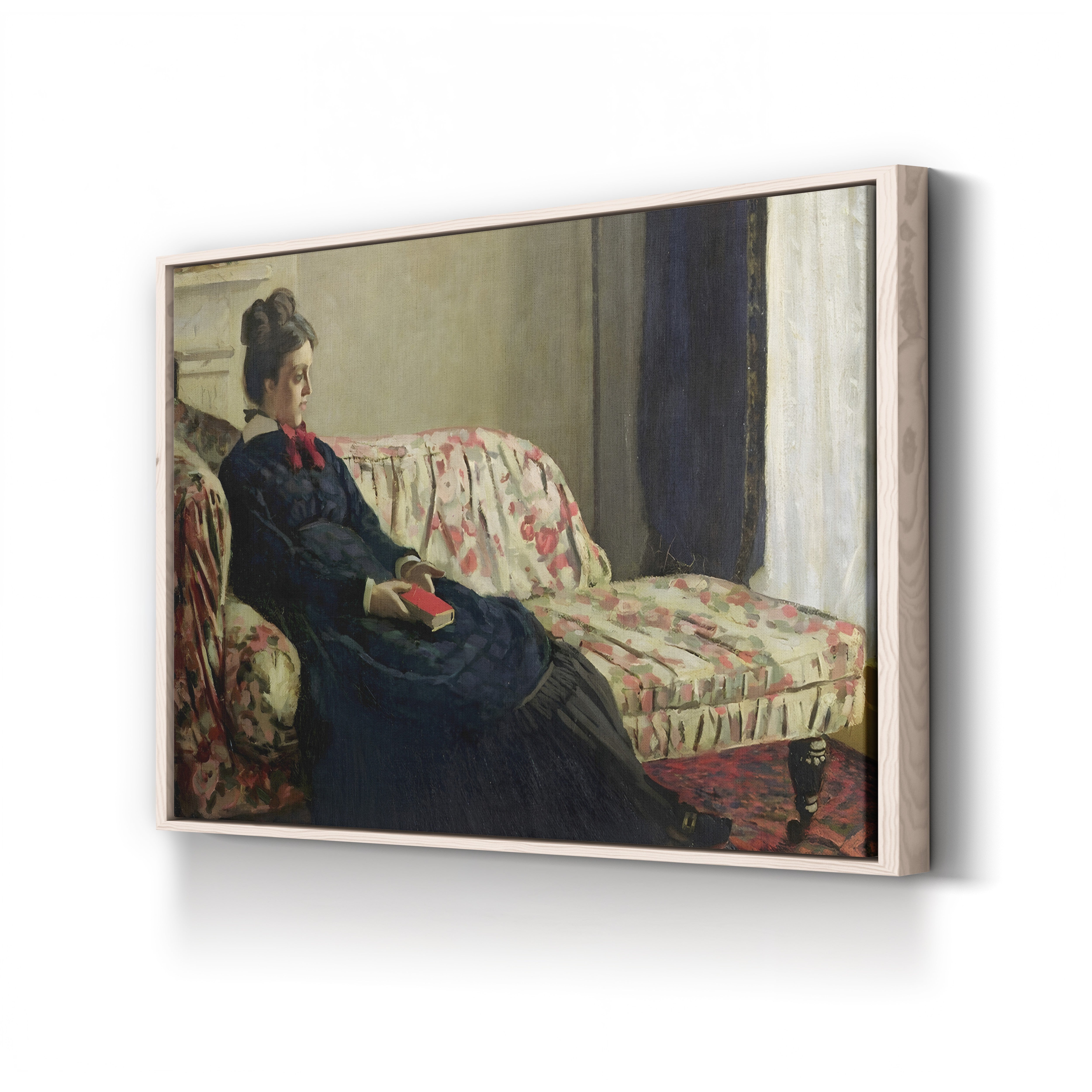 Meditation, or Madame Monet on the Sofa (Méditation, Madame Monet au canapé), c. 1871 by Claude Monet