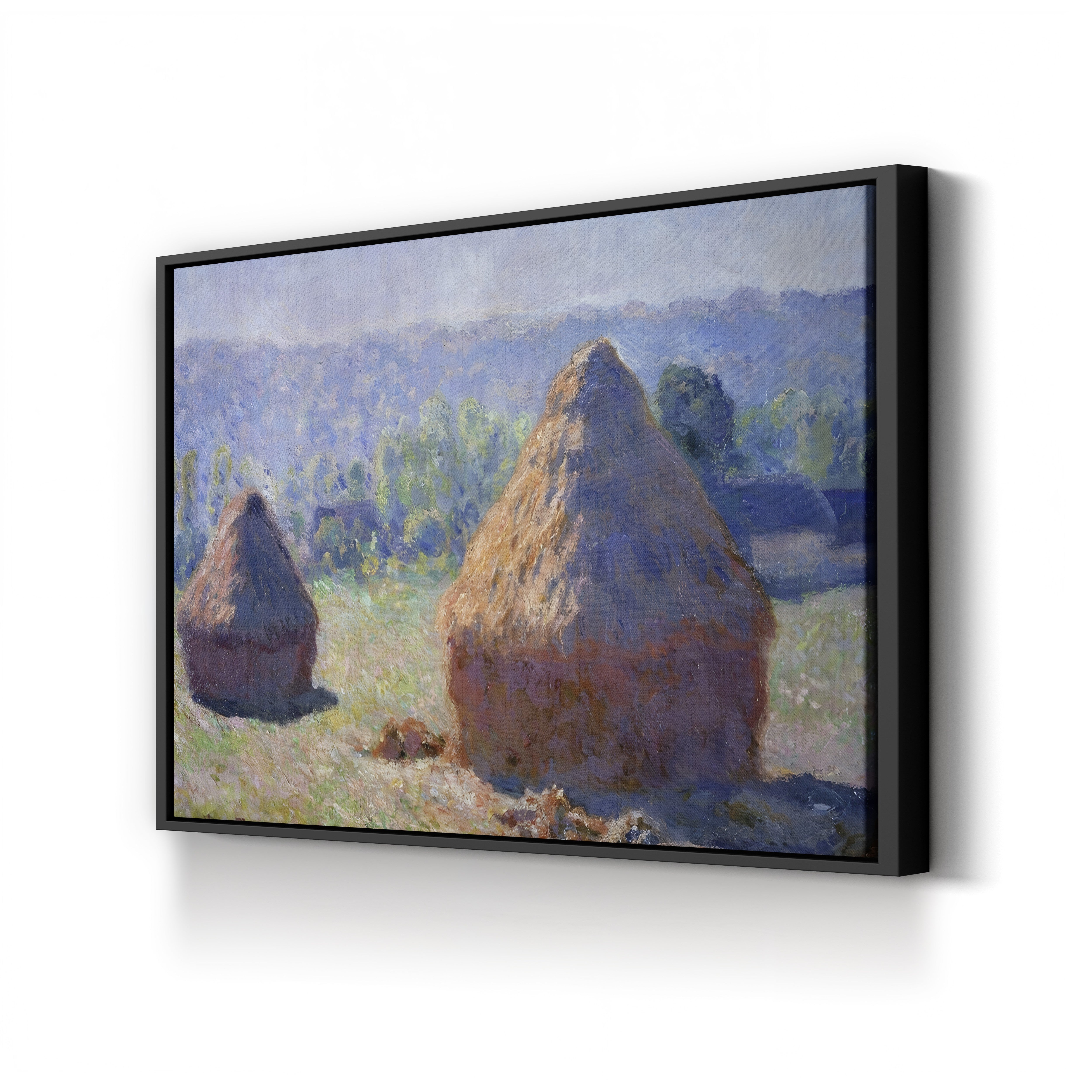 Haystacks, End of Summer – Claude Monet Wall Art | Impressionist Series Canvas Print