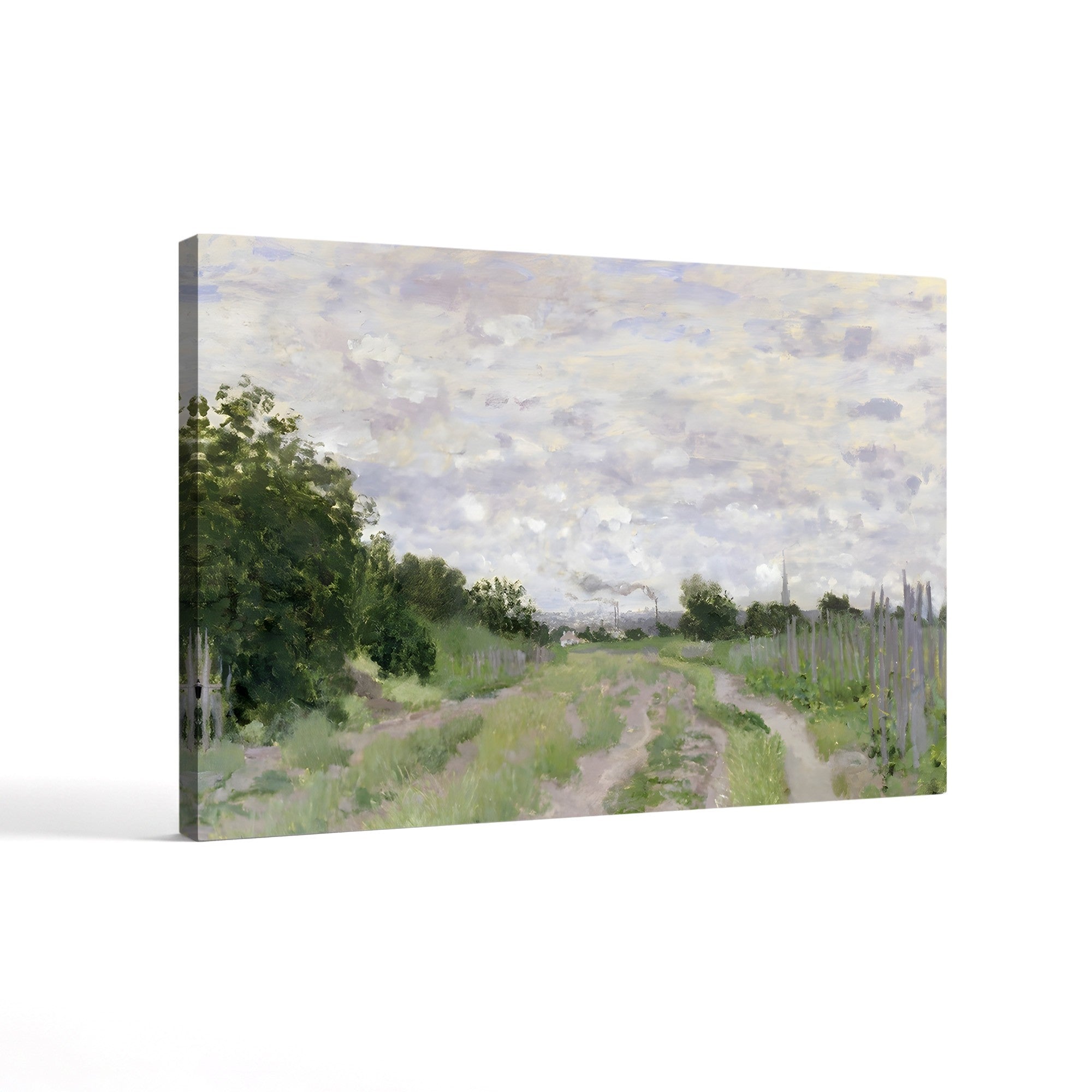 Path through the Vines at Argenteuil (Chemin dans les vignes), 1872 by Claude Monet