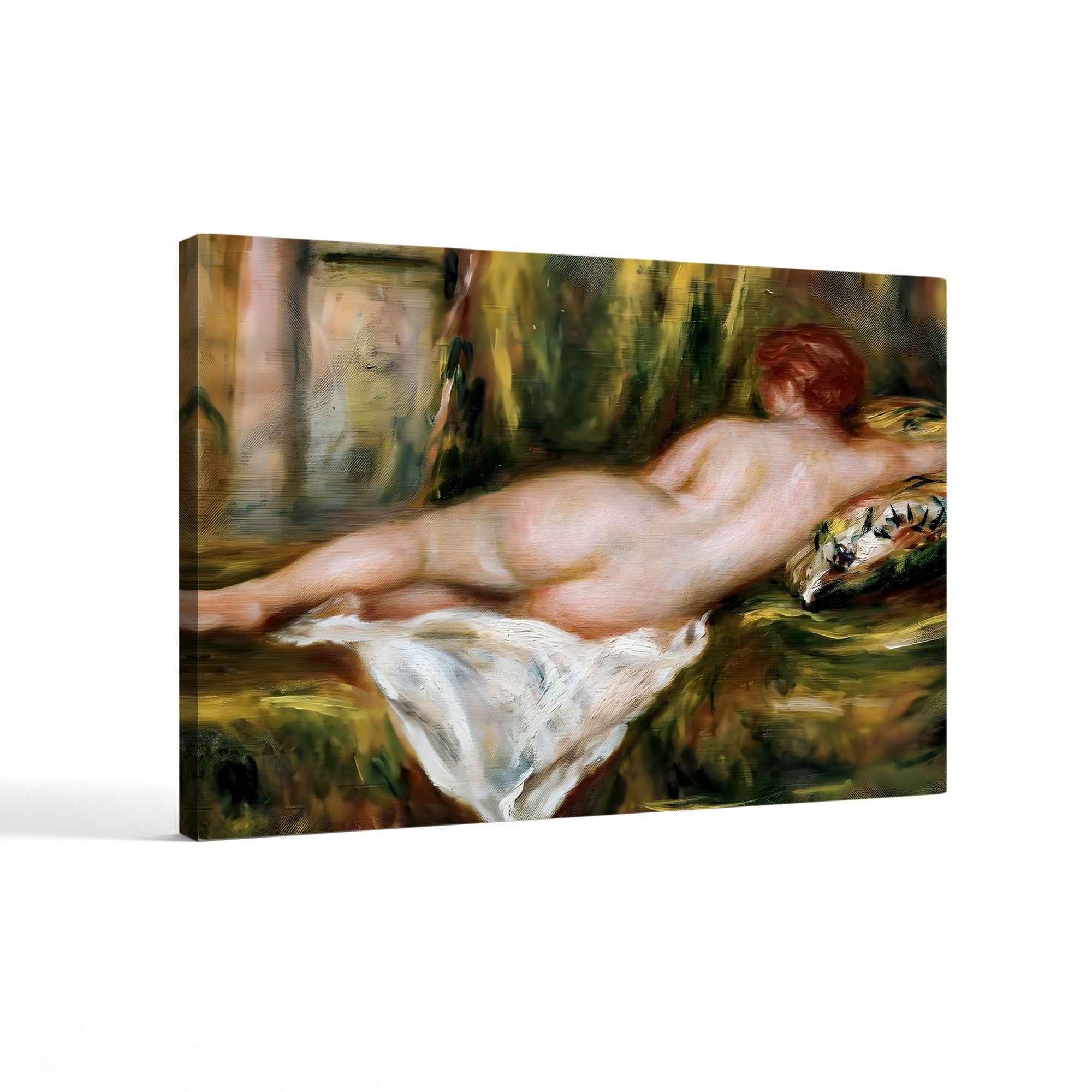Reclining Nude After the Bath, c.1909 – Renoir Wall Art | Impressionist