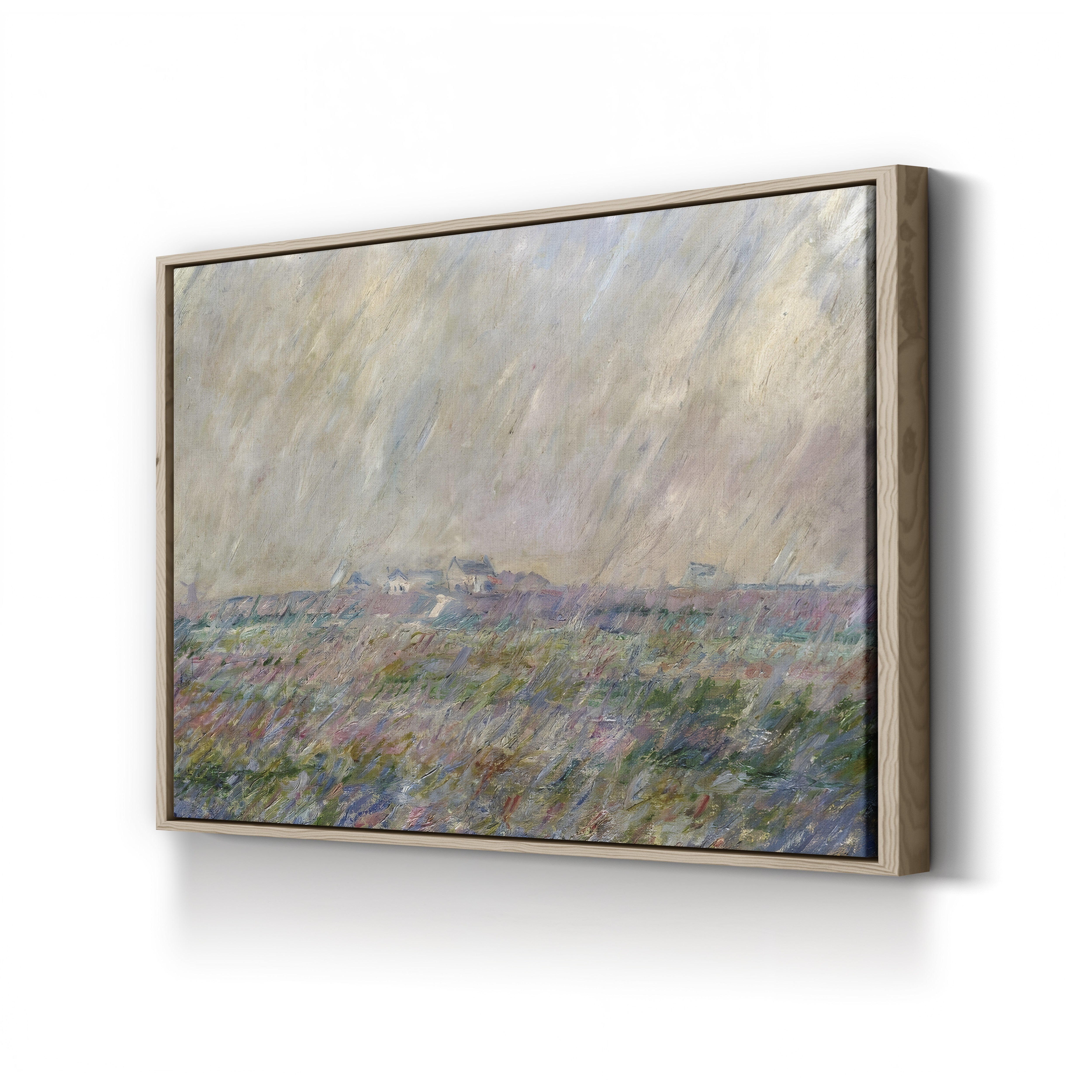 Meadow in the Rain by Claude Monet