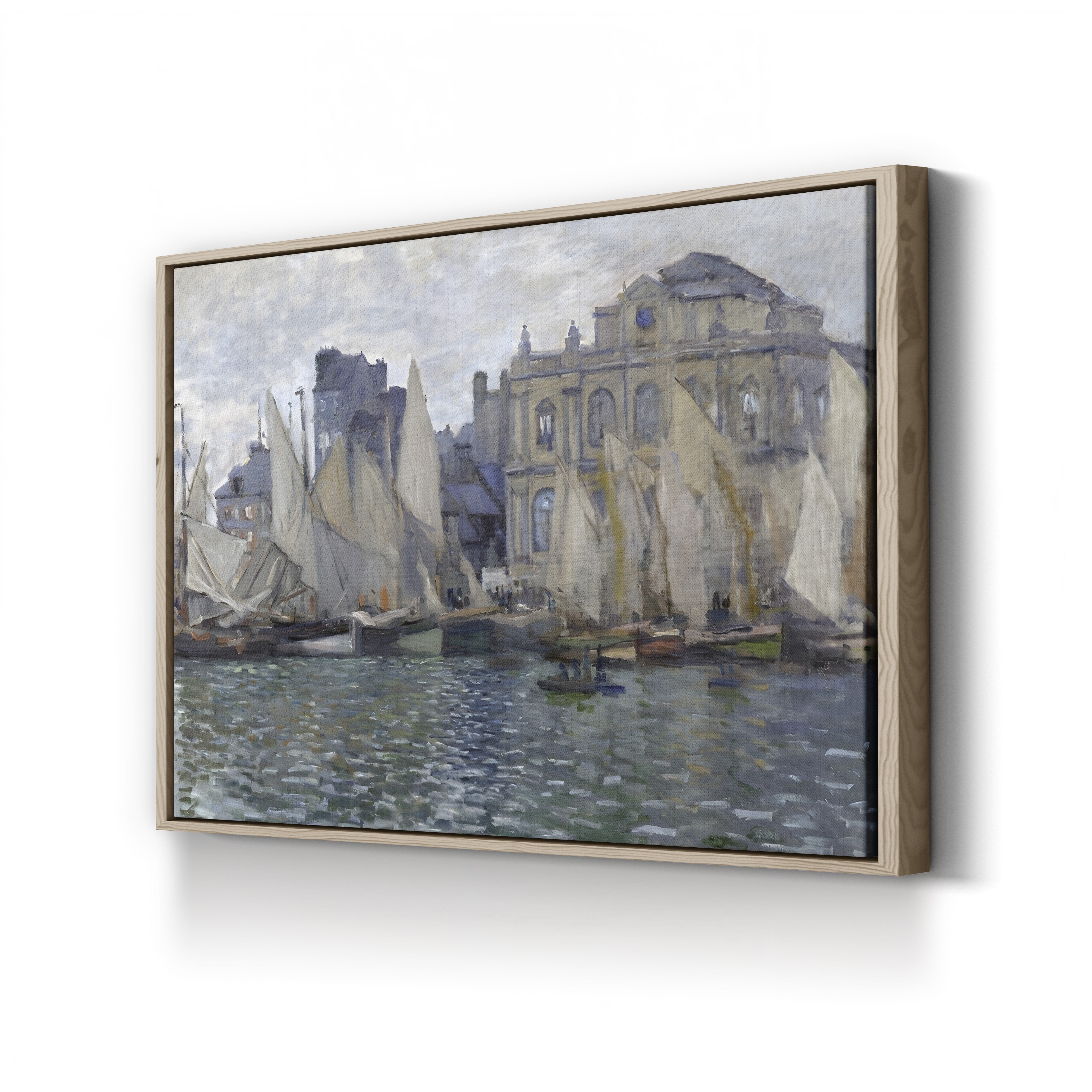 The Museum at Le Havre (Le Musée du Havre), 1873 by Claude Monet
