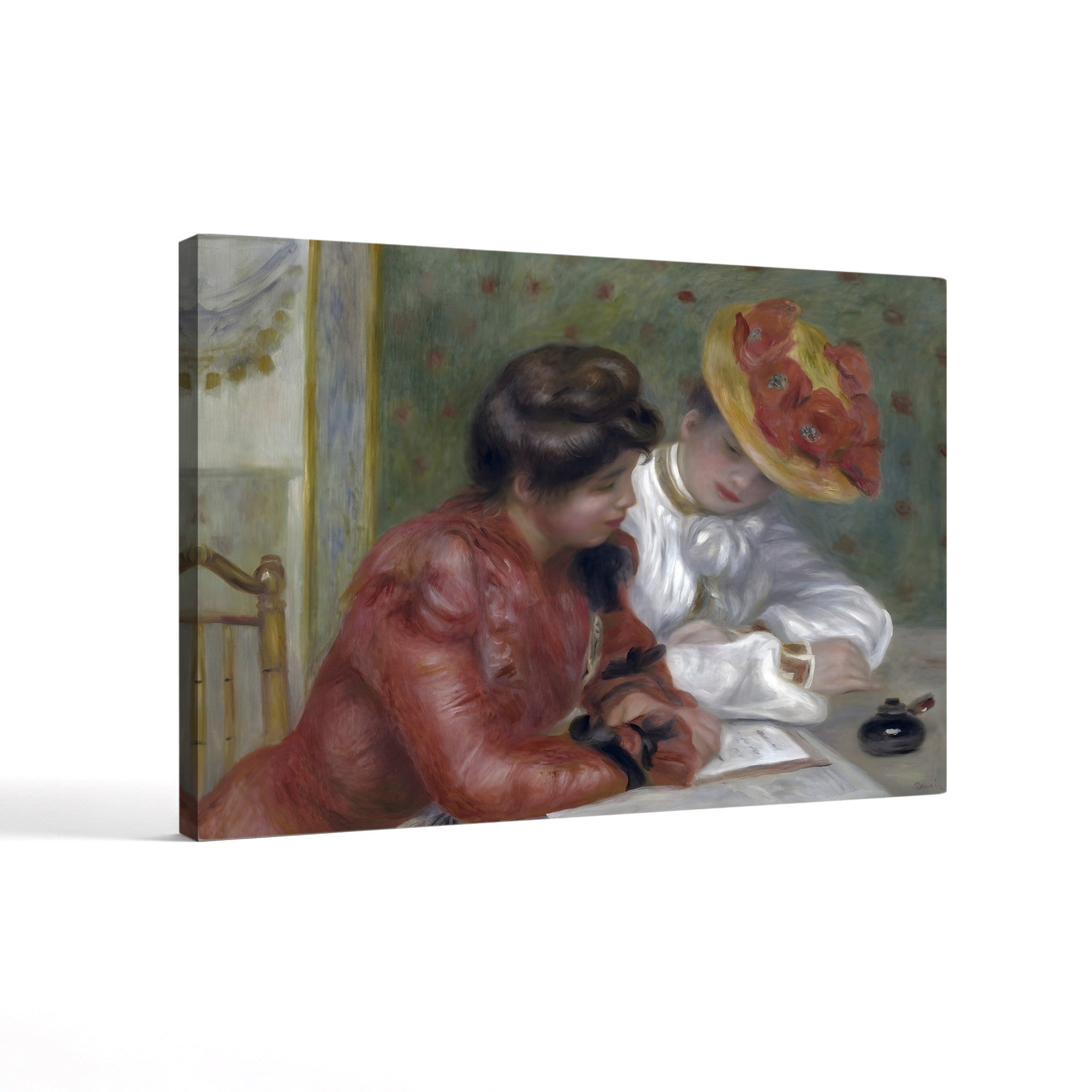 The Letter, c.1895–1900 – Pierre-Auguste Renoir Wall Art | Impressionist Interior Canvas Print