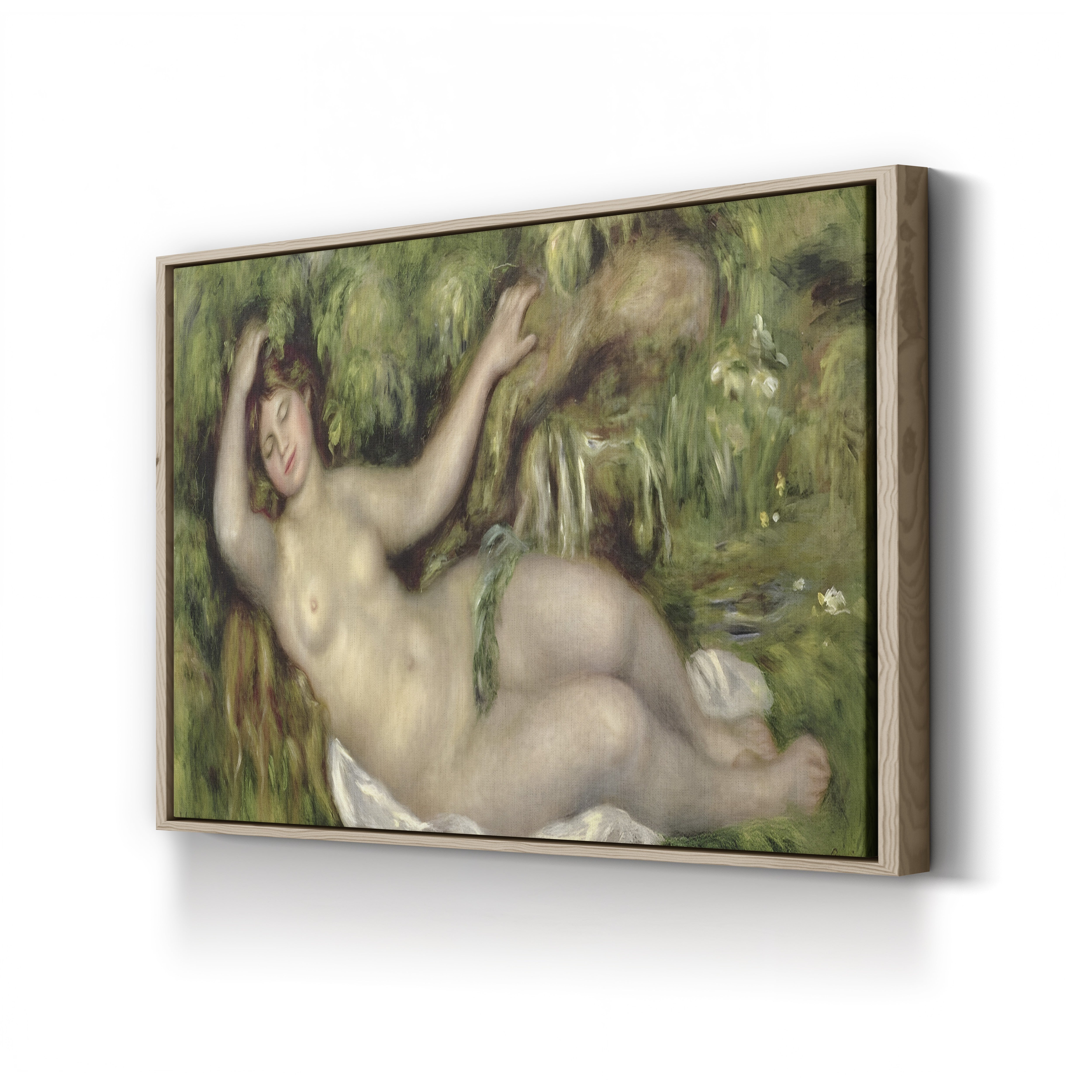 Reclining Nude, 1910 – Renoir Wall Art | Impressionist Nude Canvas Print