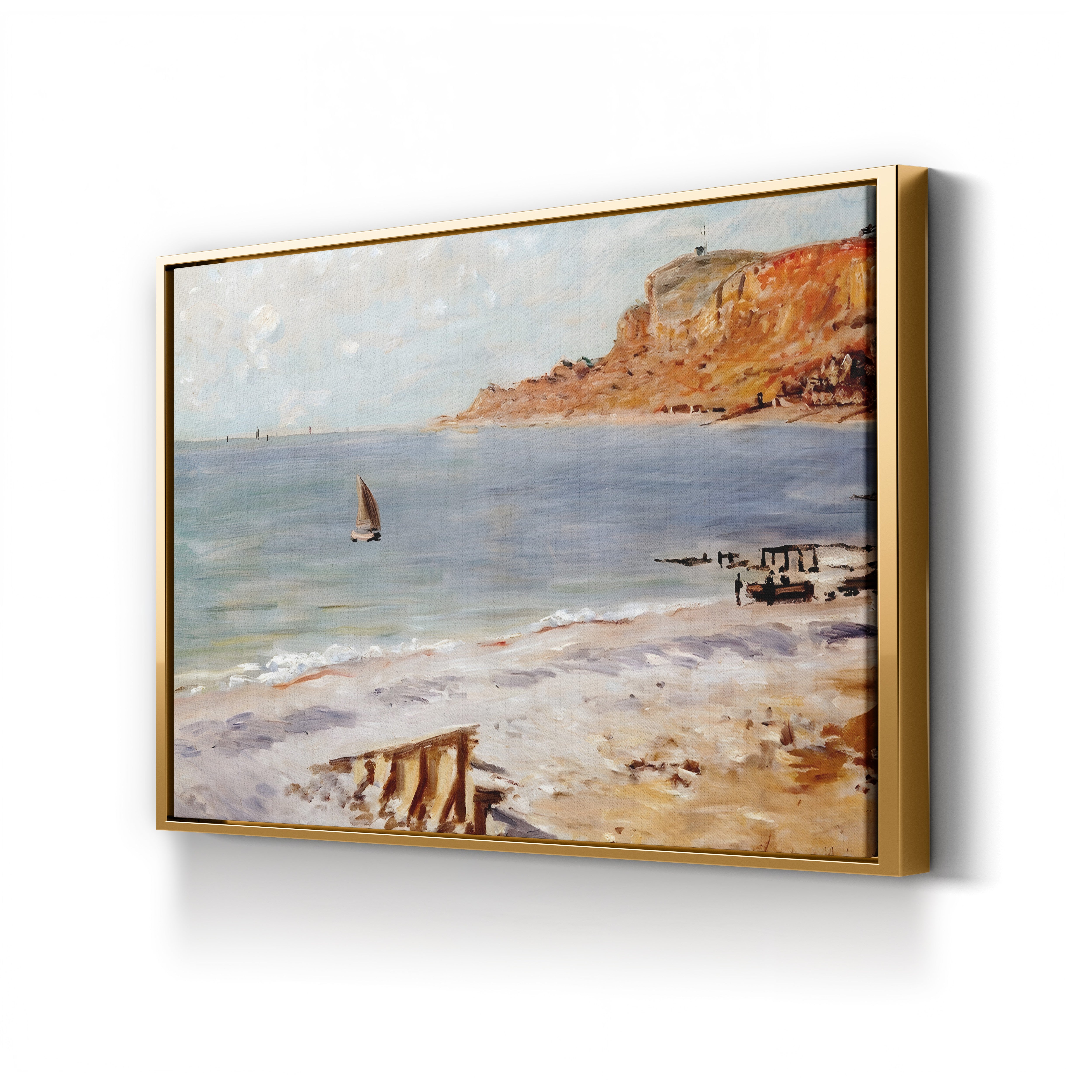 Seascape at Sainte-Adresse by Claude Monet