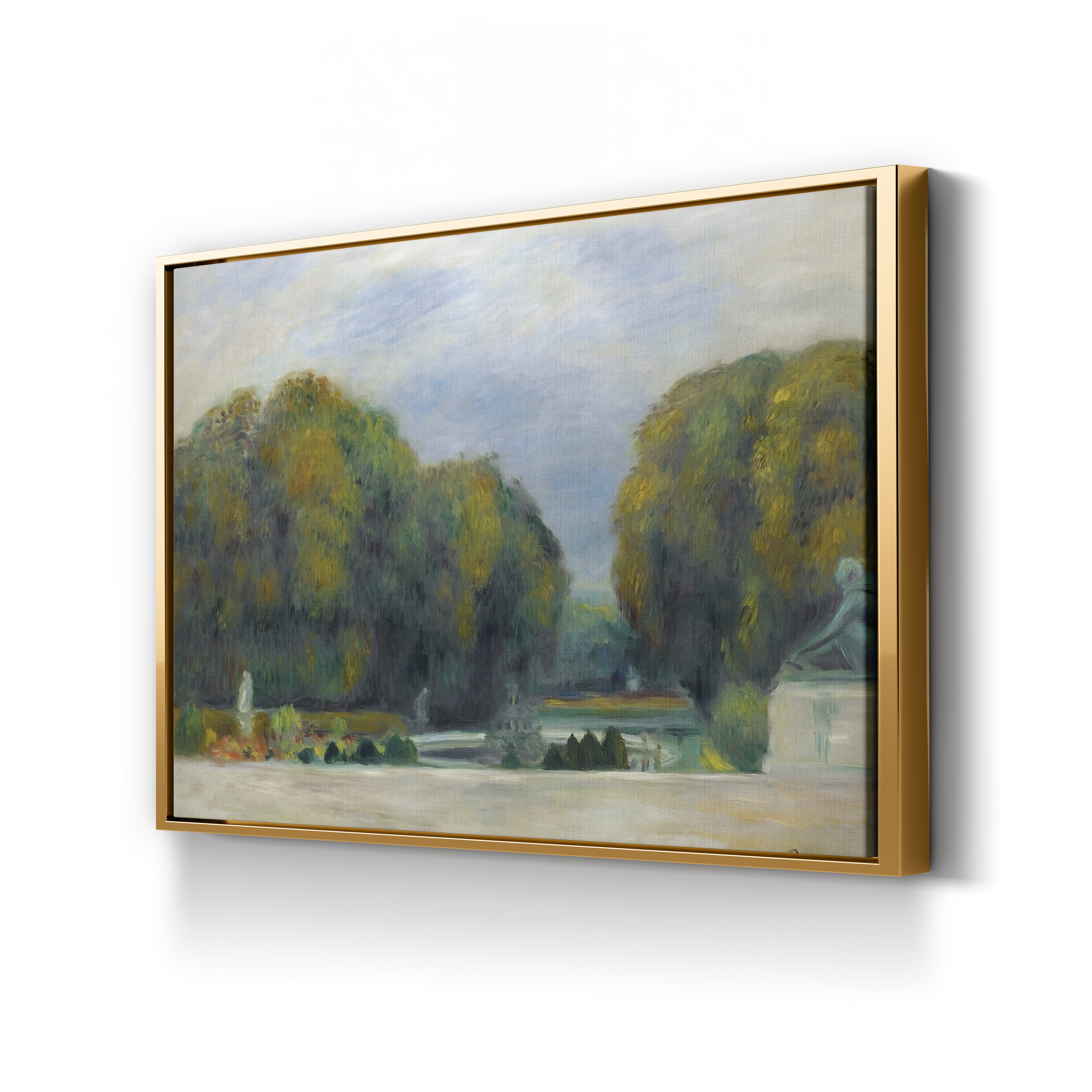 Versailles – Pierre-Auguste Renoir Wall Art | Impressionist Garden Canvas Print