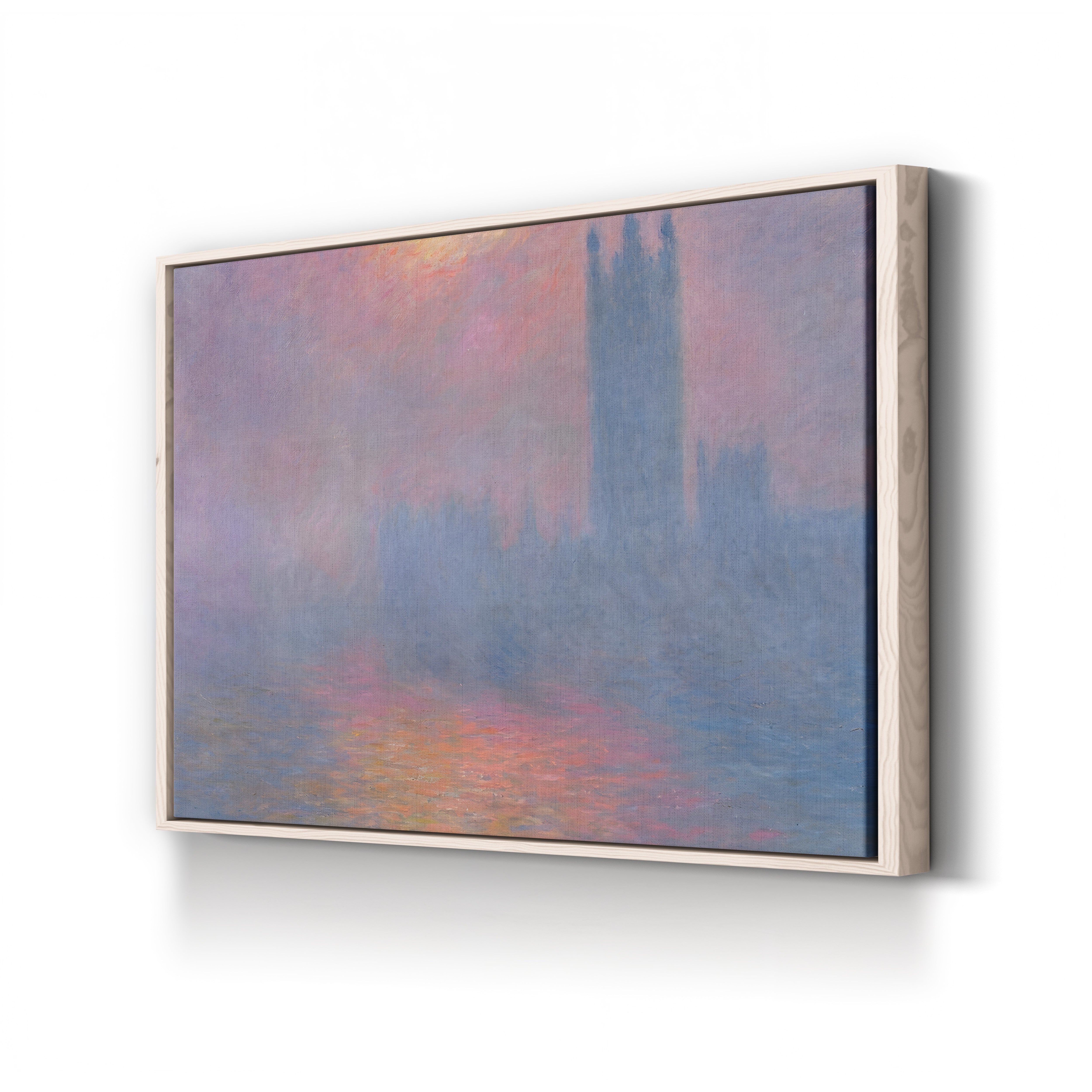 The Houses of Parliament, Sun Breaking Through the Fog (Londres, le Parlement, trouée de soleil dans le brouillard), 1904 by Claude Monet