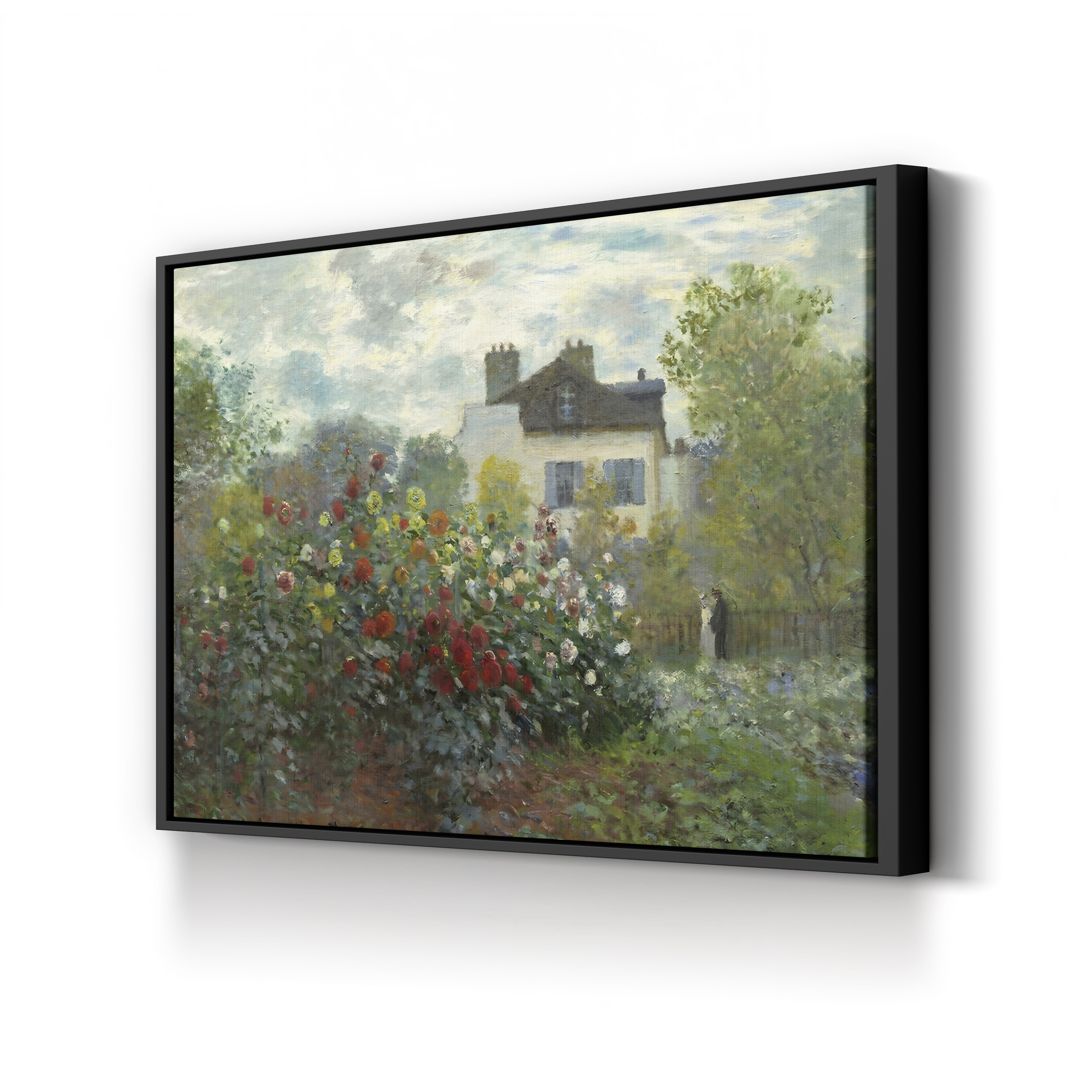 The Artist’s Garden in Argenteuil (A Corner of the Garden with Dahlias), 1873 by Claude Monet