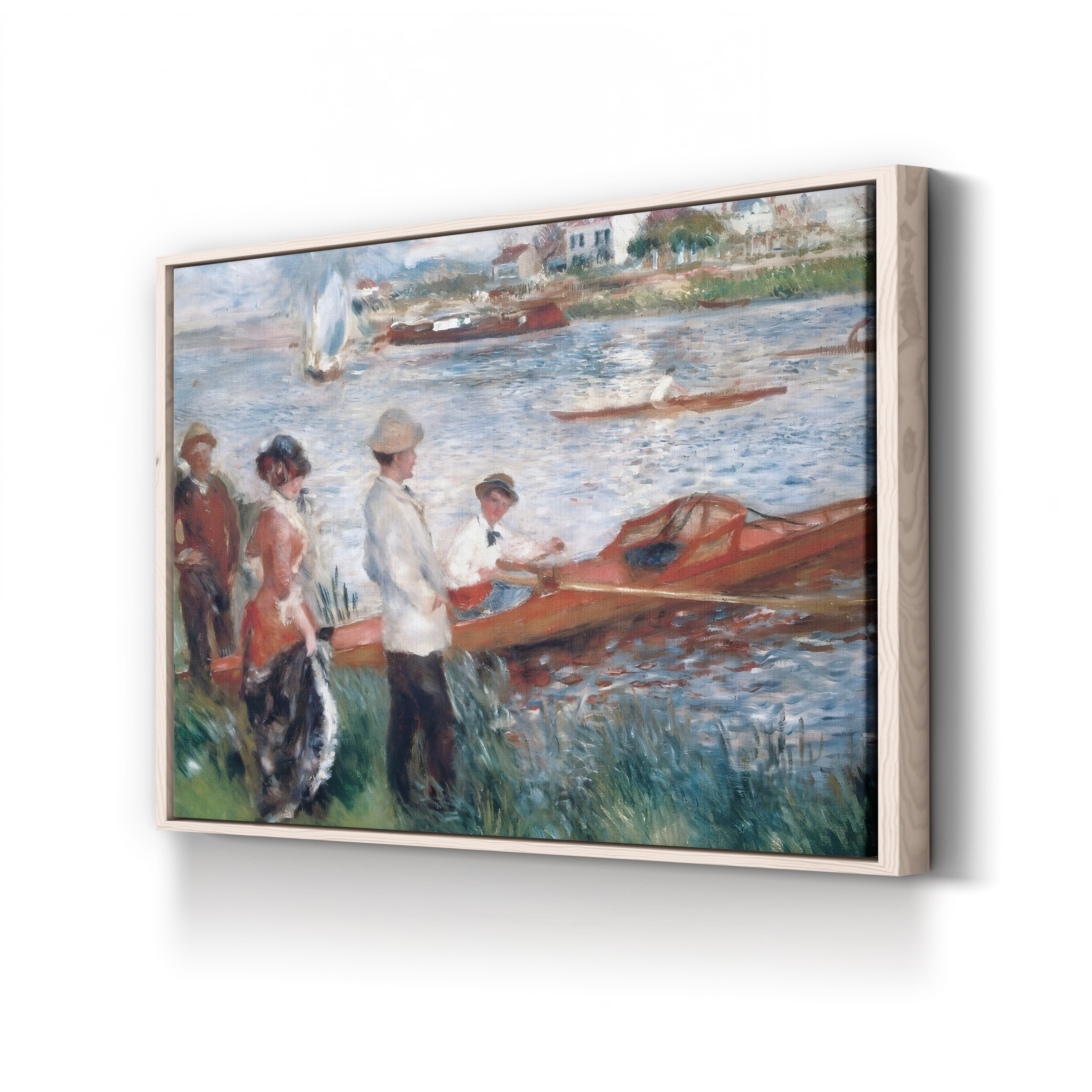 Oarsmen at Chatou – Renoir Wall Art | Impressionist Boating Canvas