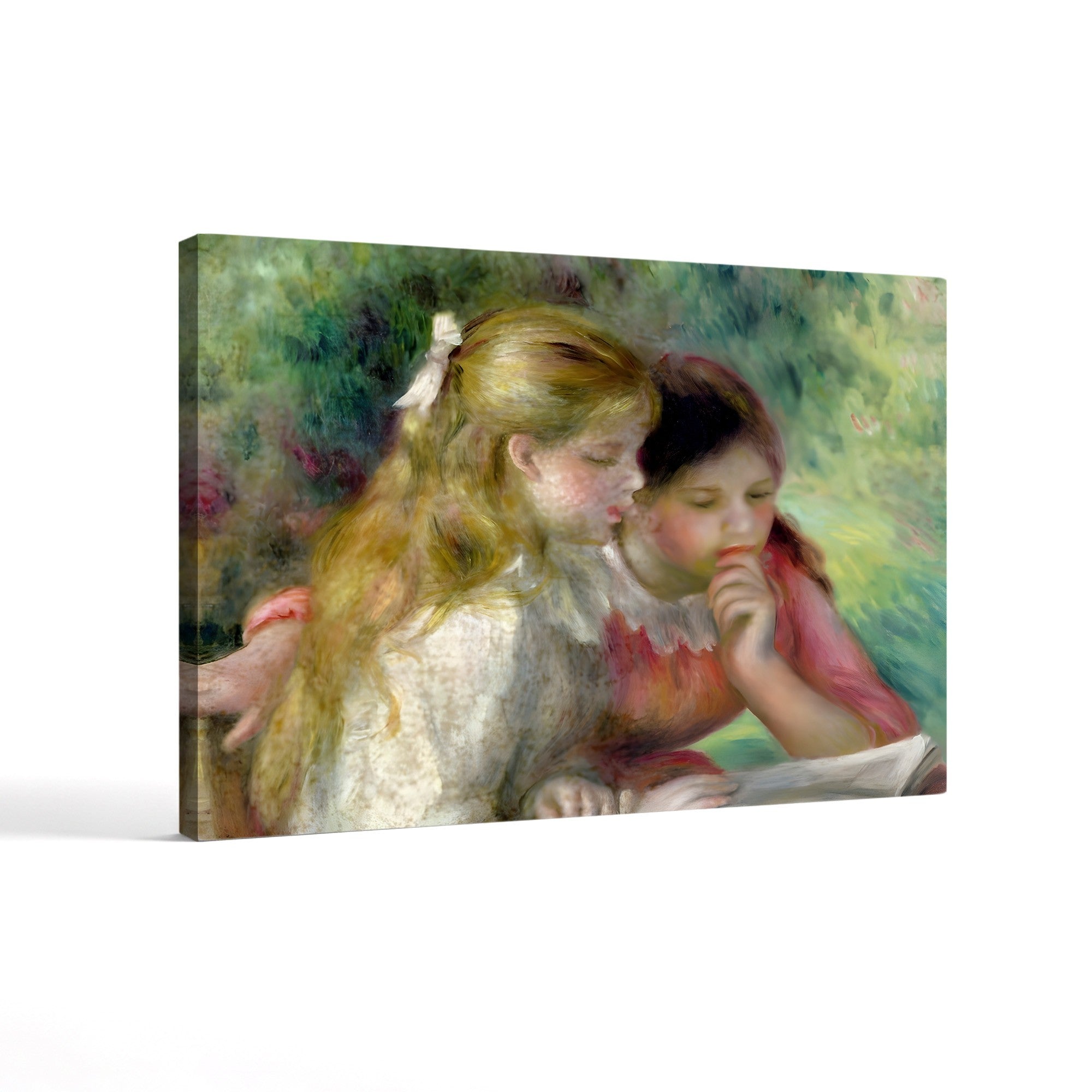 The Reading, c. 1890–95 – Pierre-Auguste Renoir Wall Art | Impressionist Domestic Canvas Print