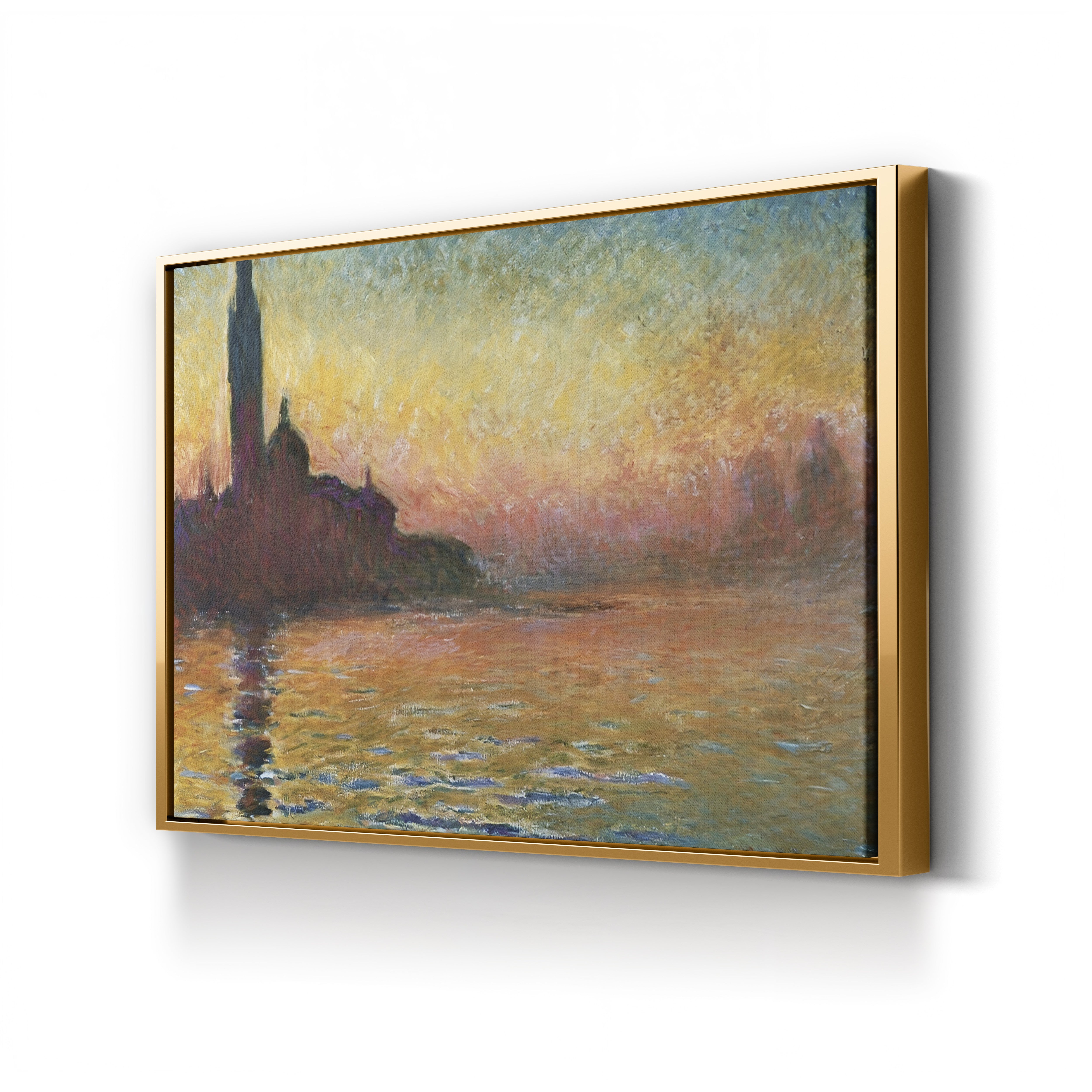 San Giorgio Maggiore at Dusk (Saint-Georges Majeur au crépuscule), 1908 by Claude Monet