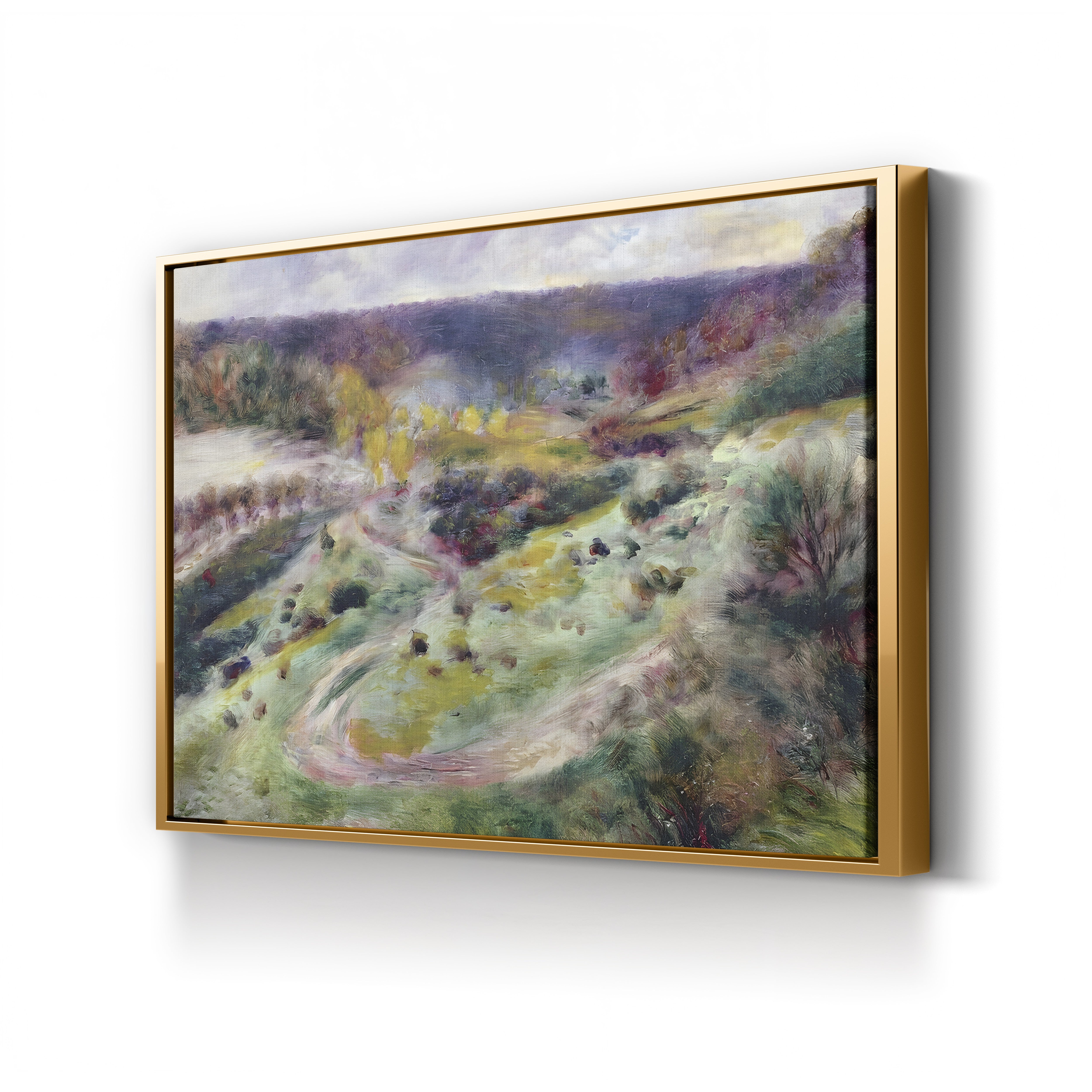 Landscape at Wargemont, 1879 – Renoir Wall Art | Normandy Canvas