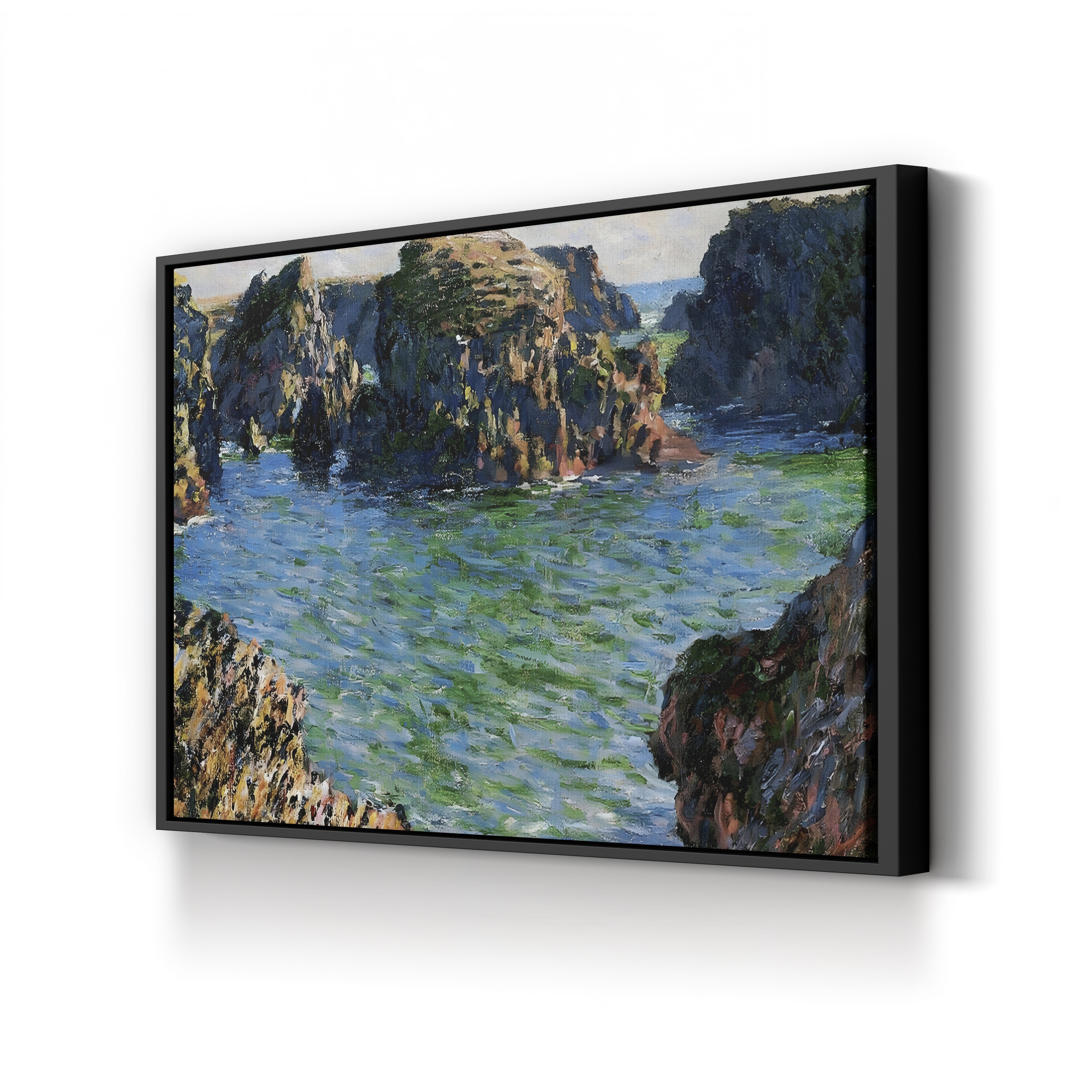 Port-Goulphar, Belle-Île, Brittany (Port-Goulphar, Belle-Île), 1886 by Claude Monet