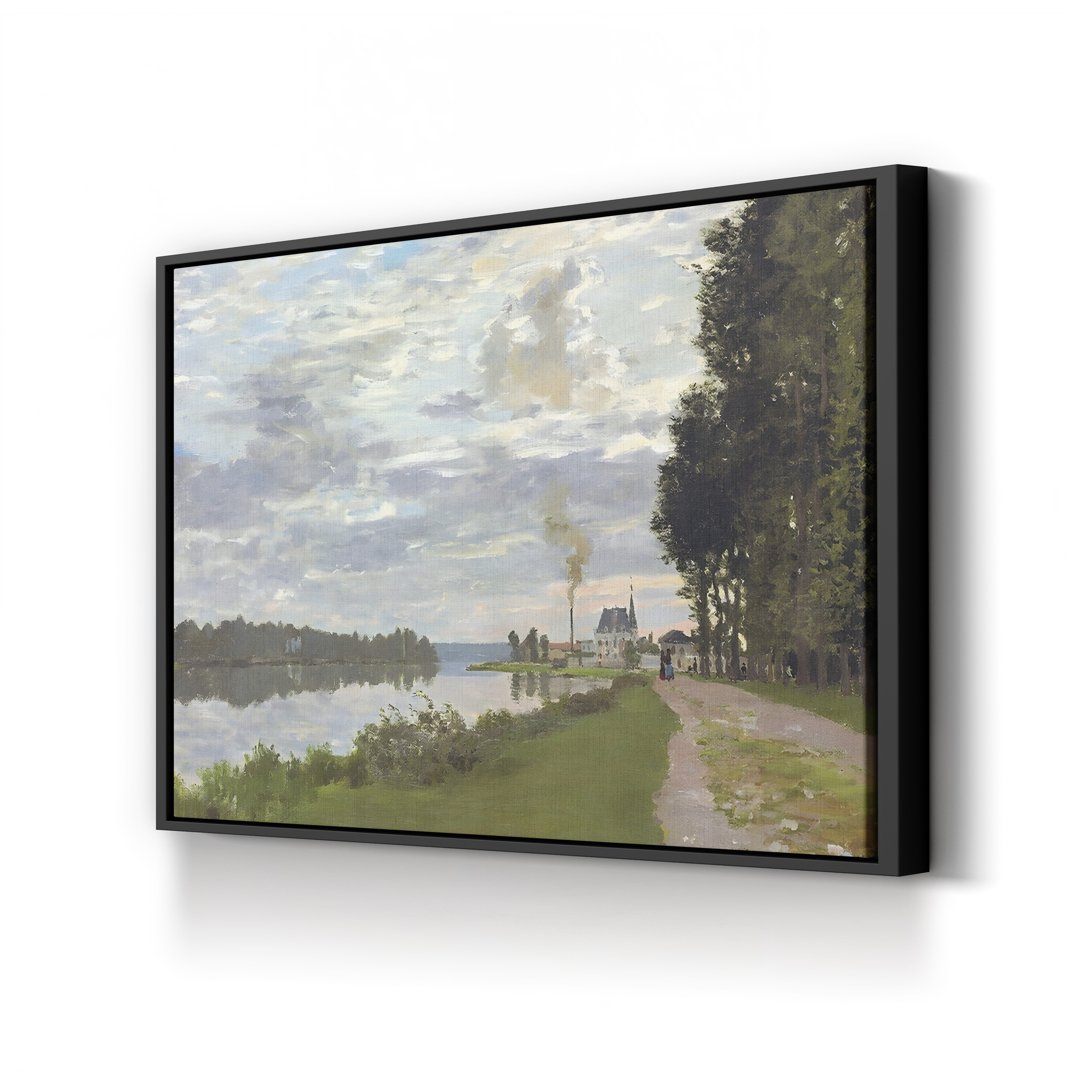 The Promenade at Argenteuil (La Promenade d’Argenteuil), 1872 by Claude Monet