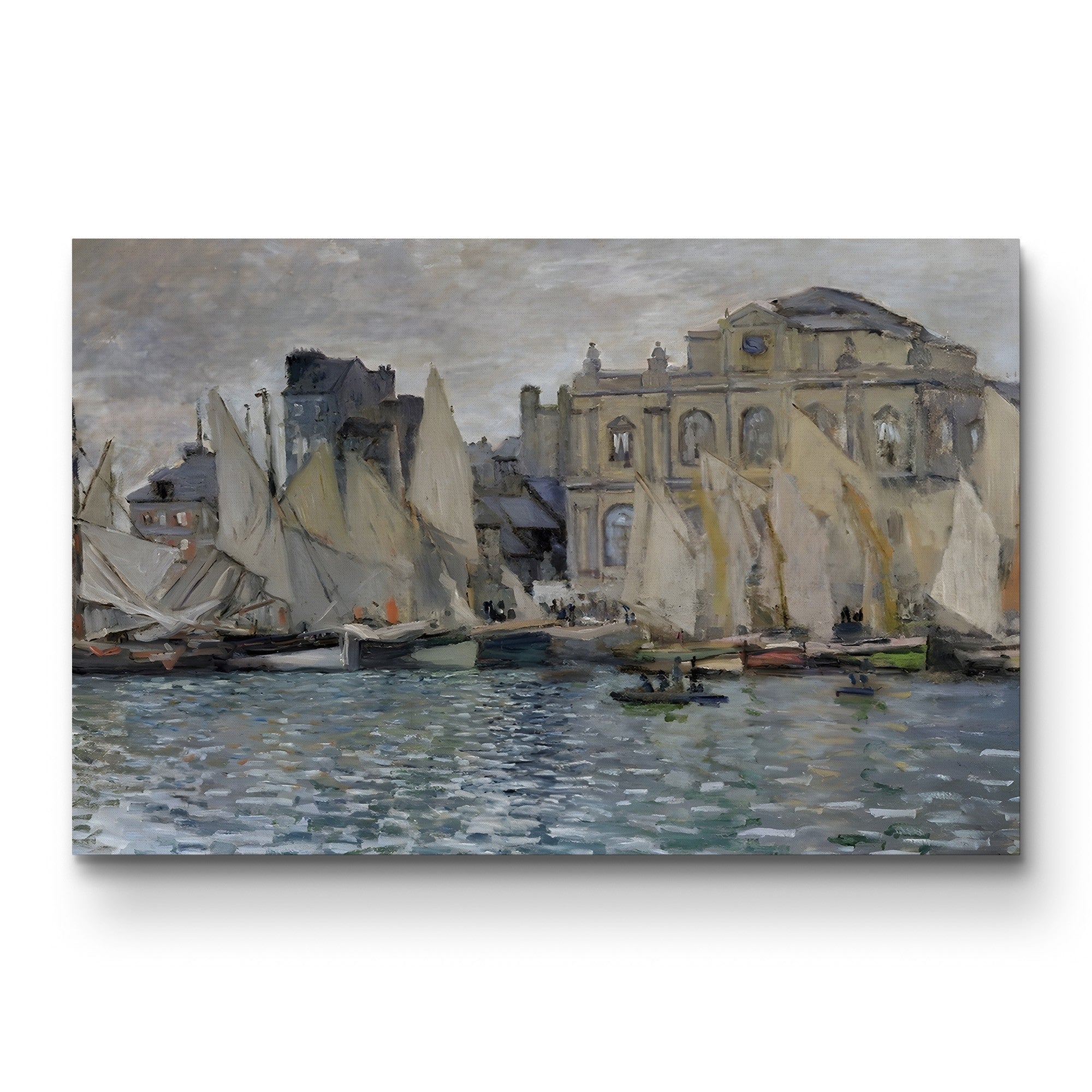 The Museum at Le Havre (Le Musée du Havre), 1873 by Claude Monet