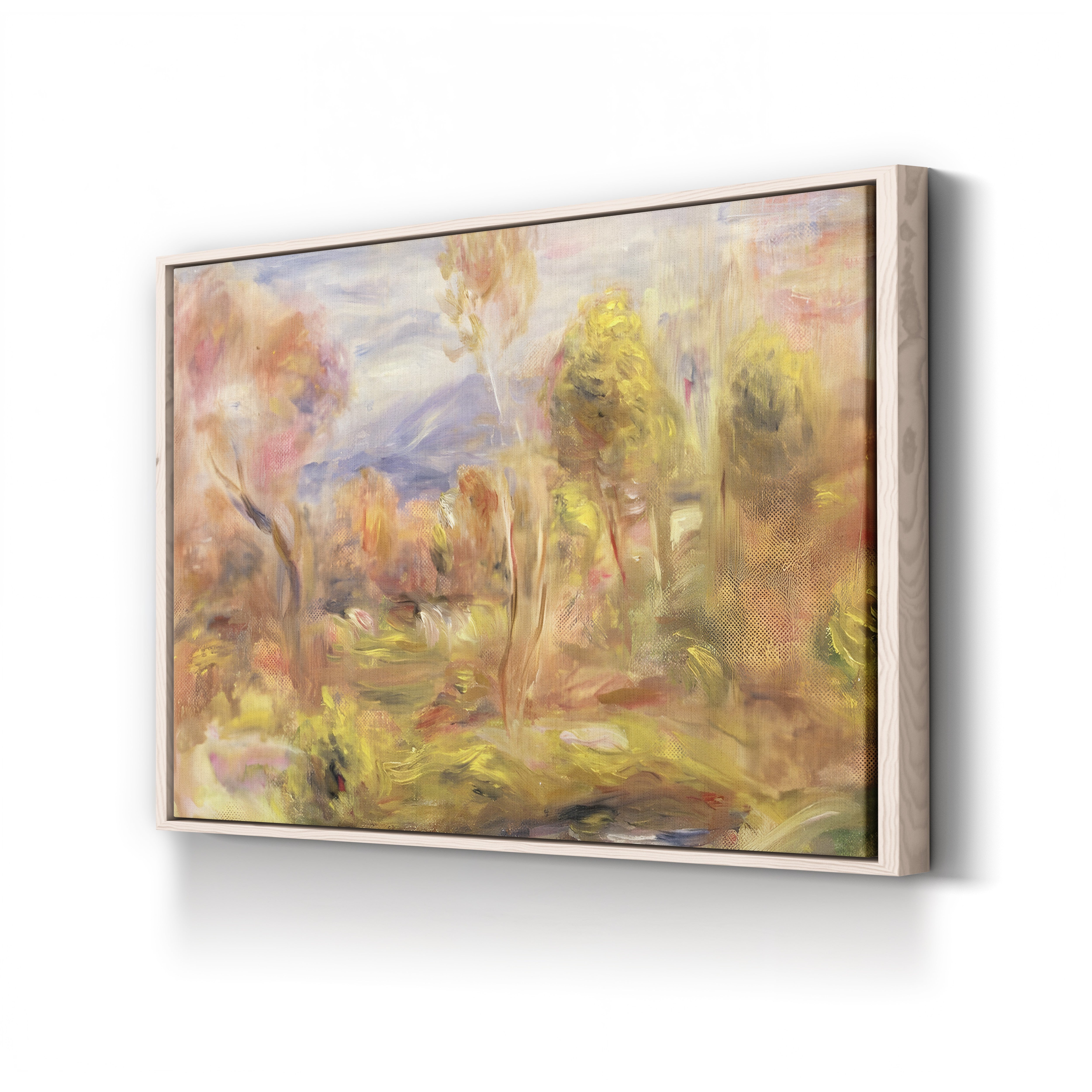 Glade, 1909 – Pierre-Auguste Renoir Wall Art | Late Impressionist Landscape Canvas Print